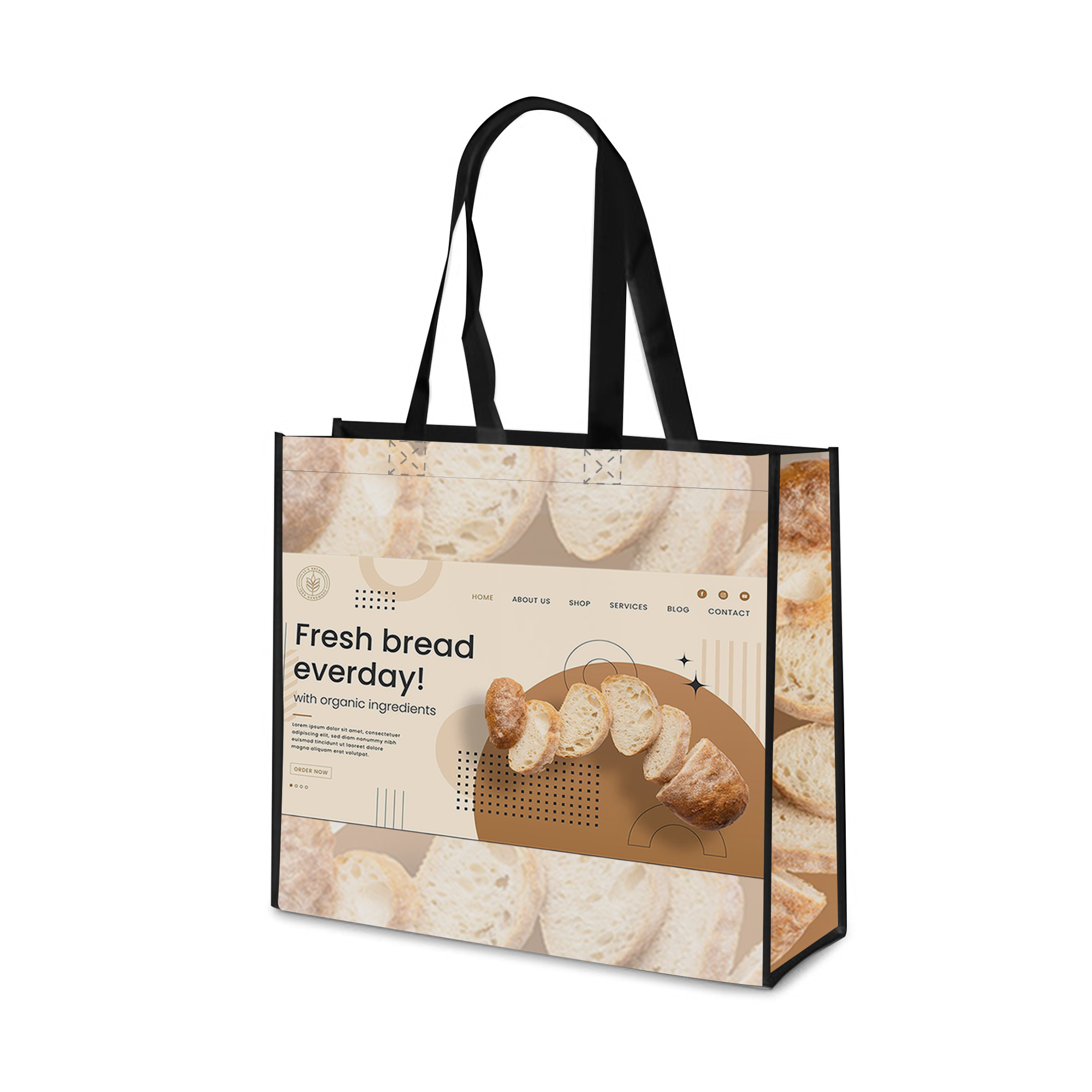 Full Colour Non Woven Trade Show bag - Image 6