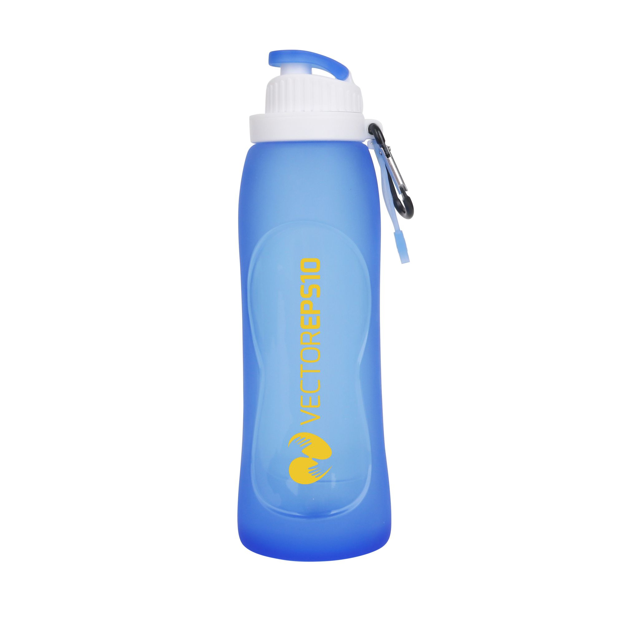 500ml Collapsible Silicone Drink Bottle - Image 2