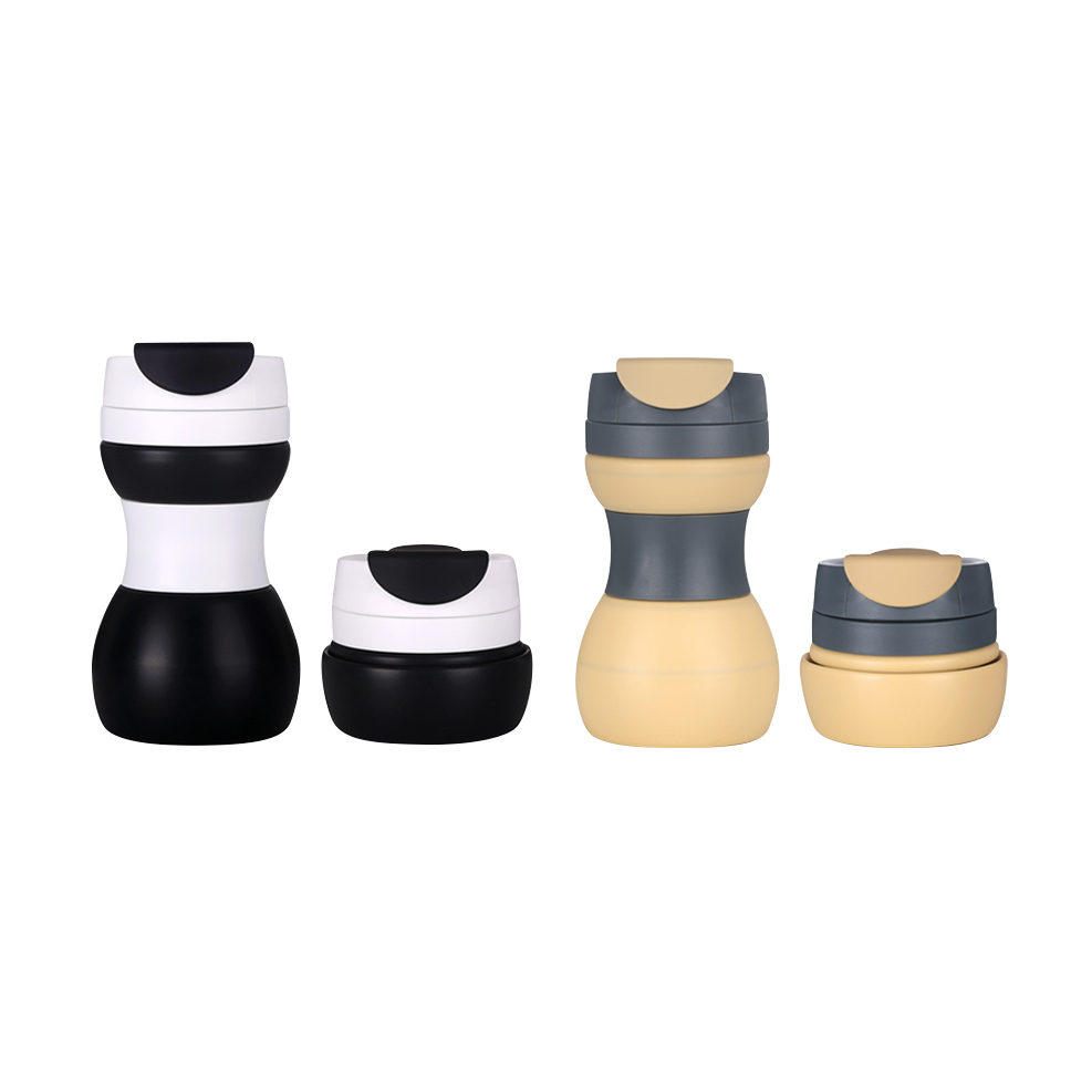 500ml Collapsible Silicone Coffee Travel Cup - Image 12