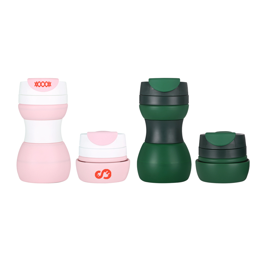 500ml Collapsible Silicone Coffee Travel Cup - Image 9