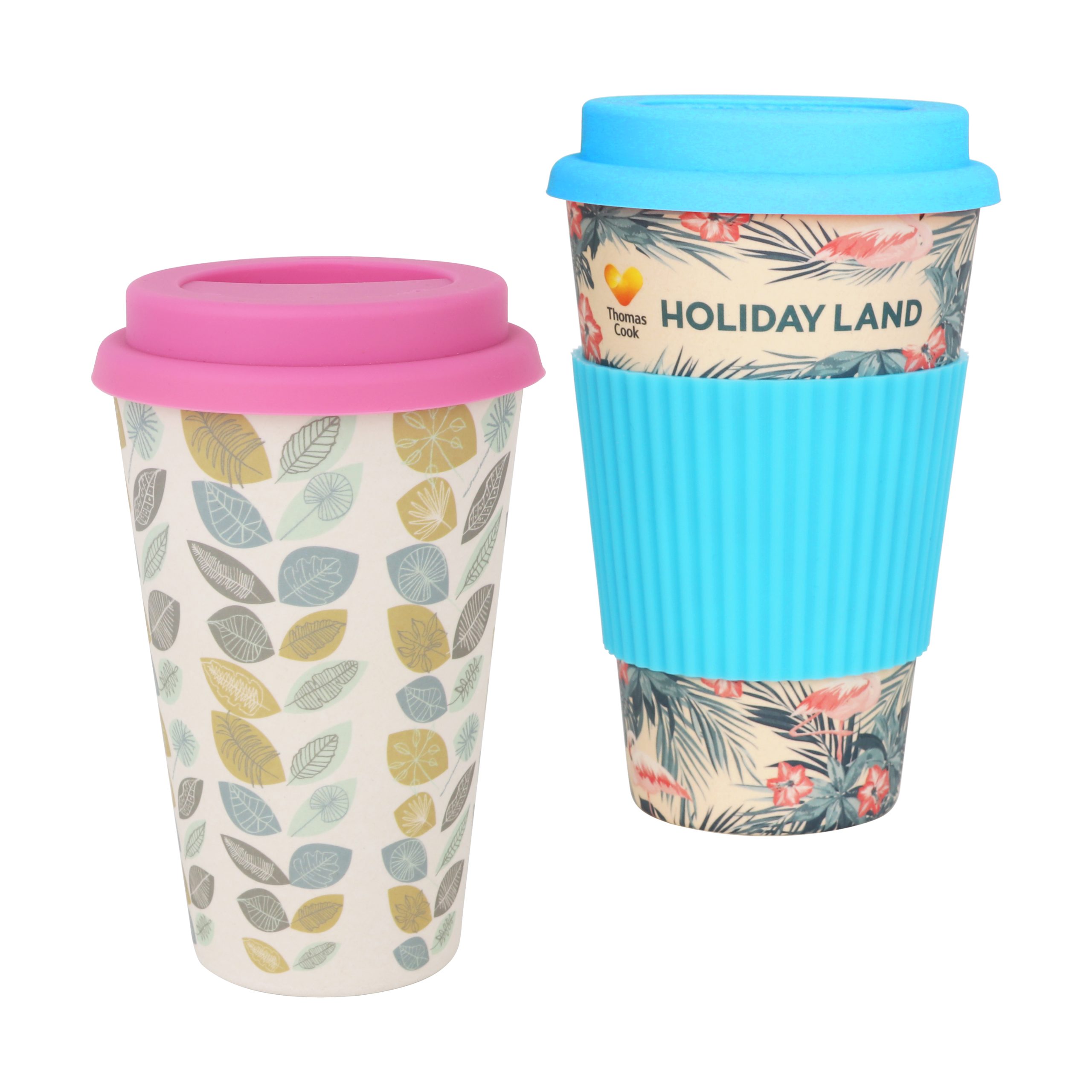 400ml Reusable Bamboo Coffee Cup - Image 5