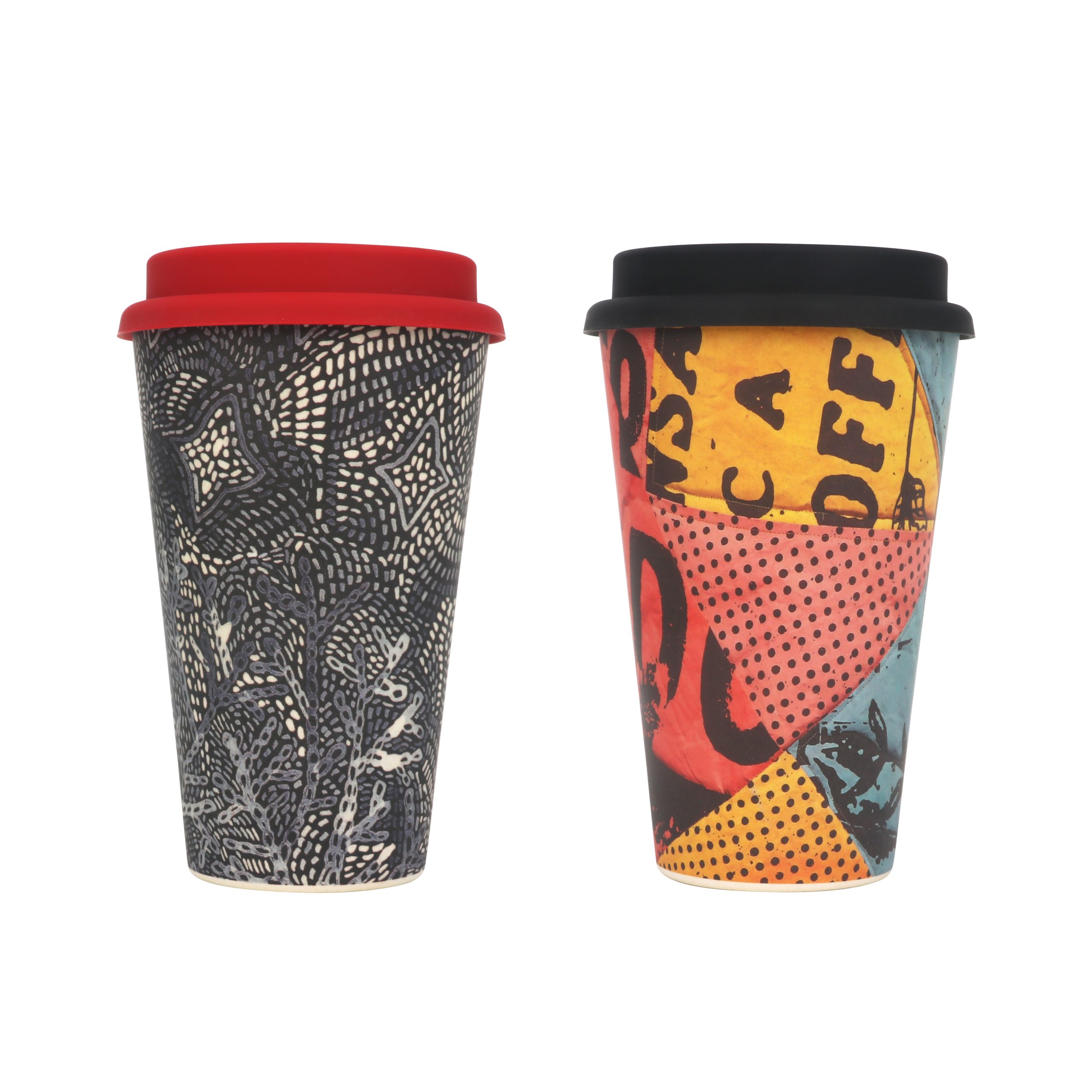 400ml Reusable Bamboo Coffee Cup - Image 3