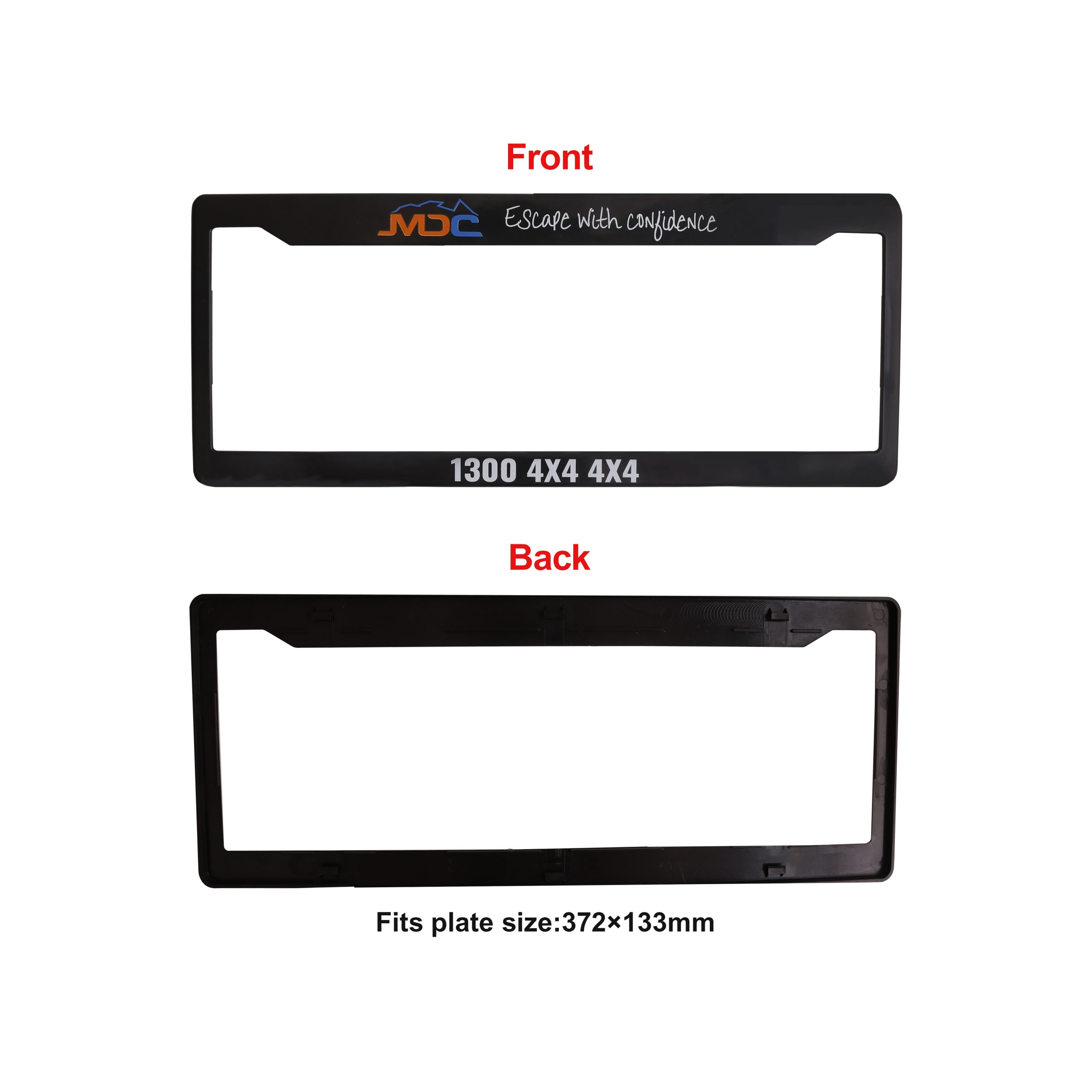 Plastic Licence Plate Frame - Image 6