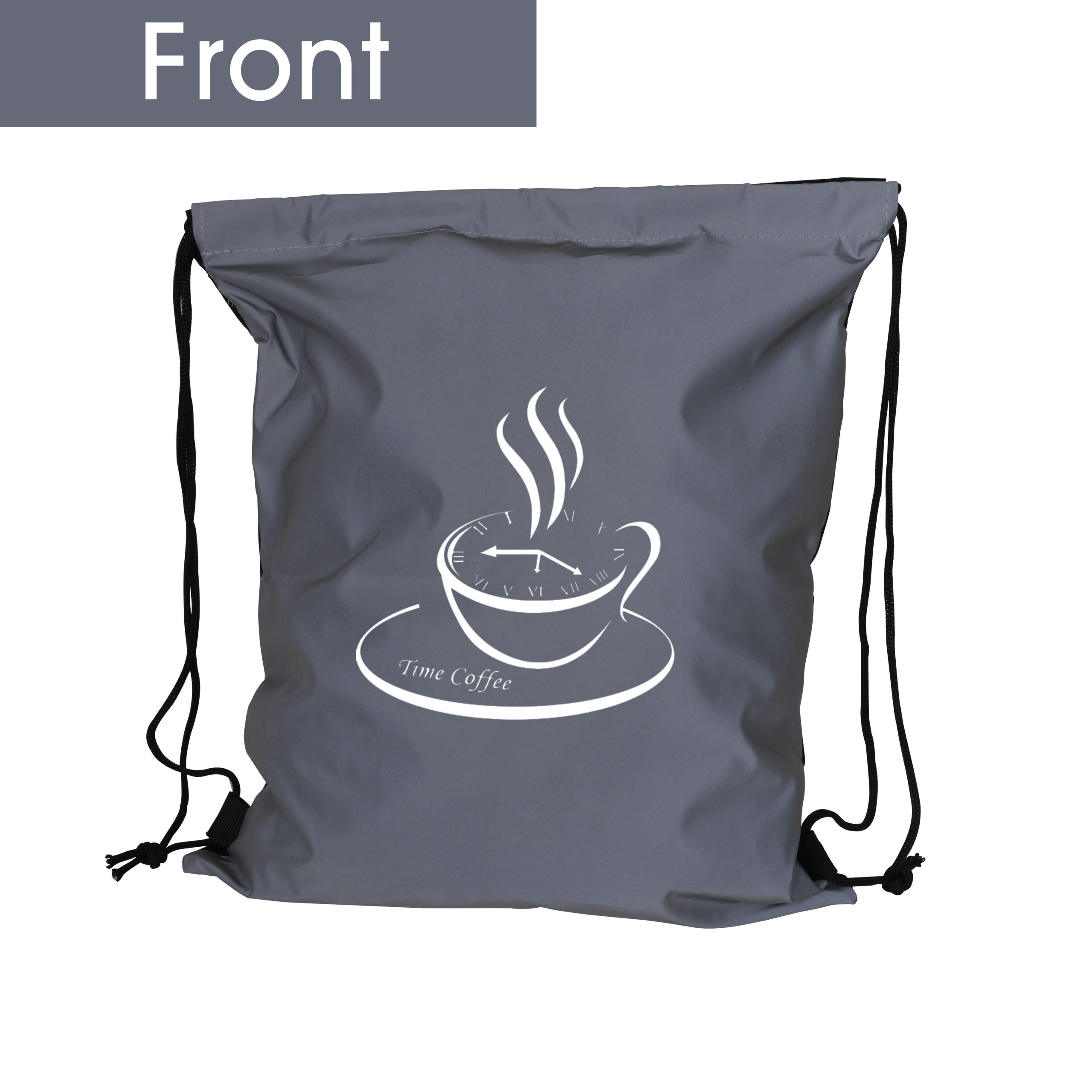 Reflective Drawstring Bag - Image 2