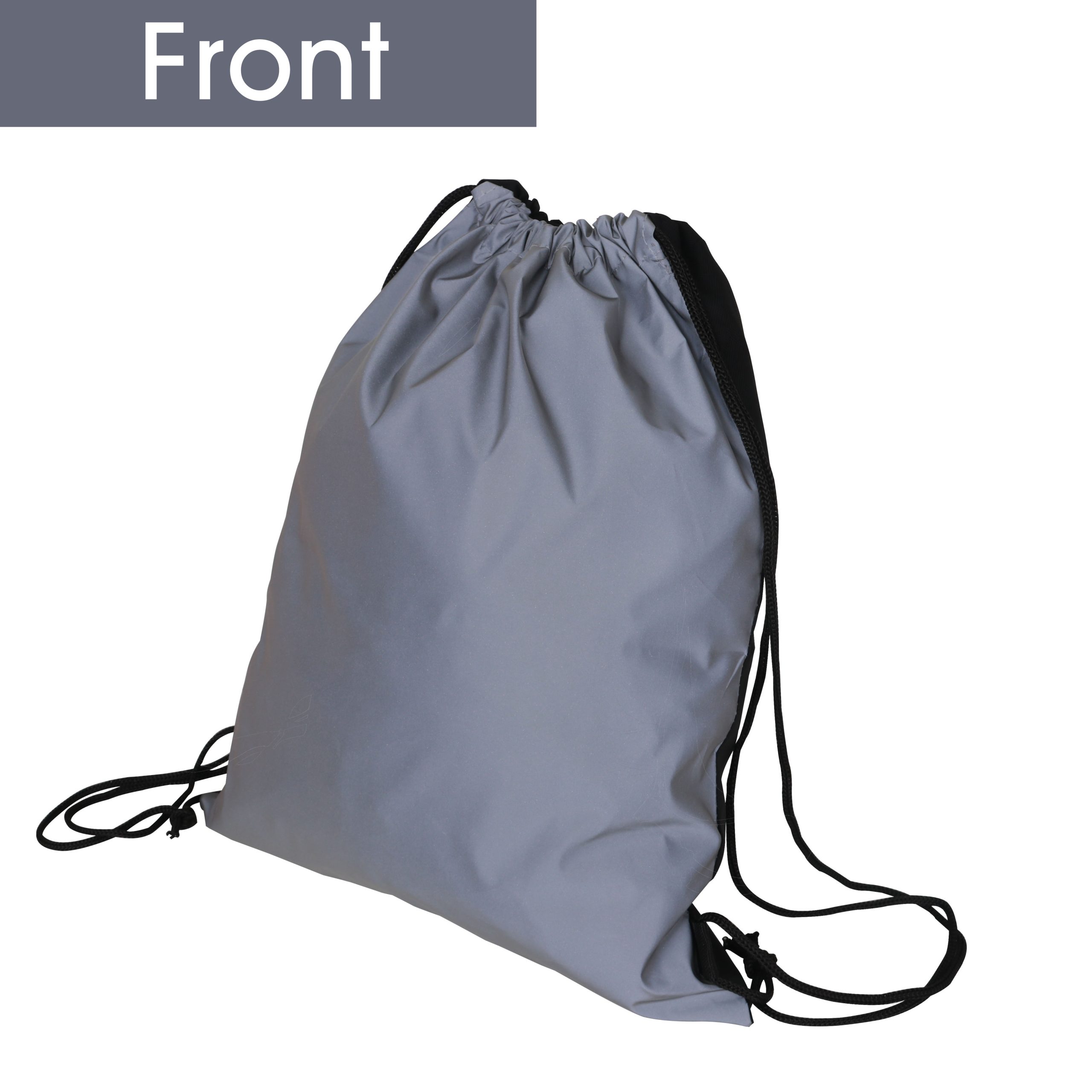 Reflective Drawstring Bag - Image 3
