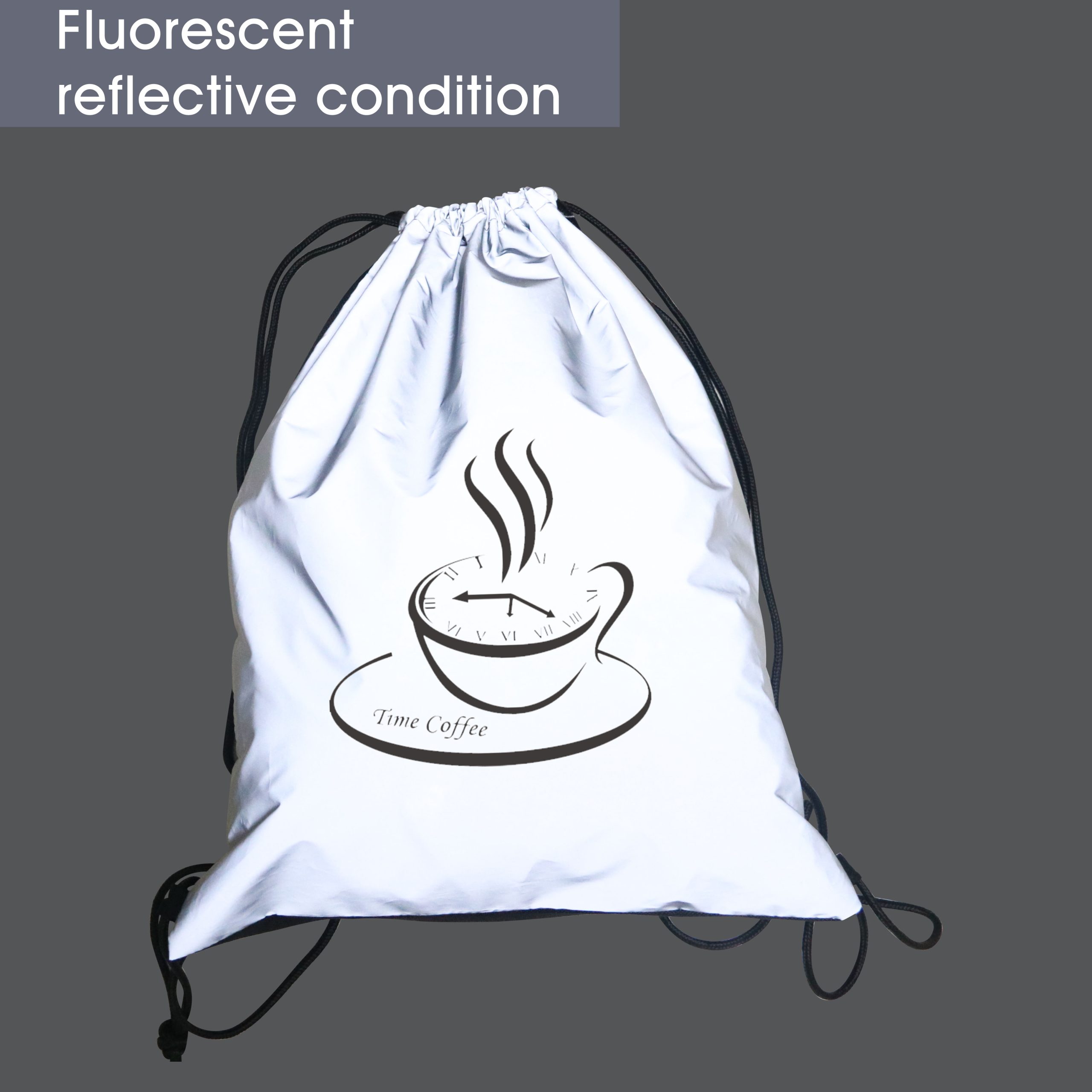 Reflective Drawstring Bag - Image 6