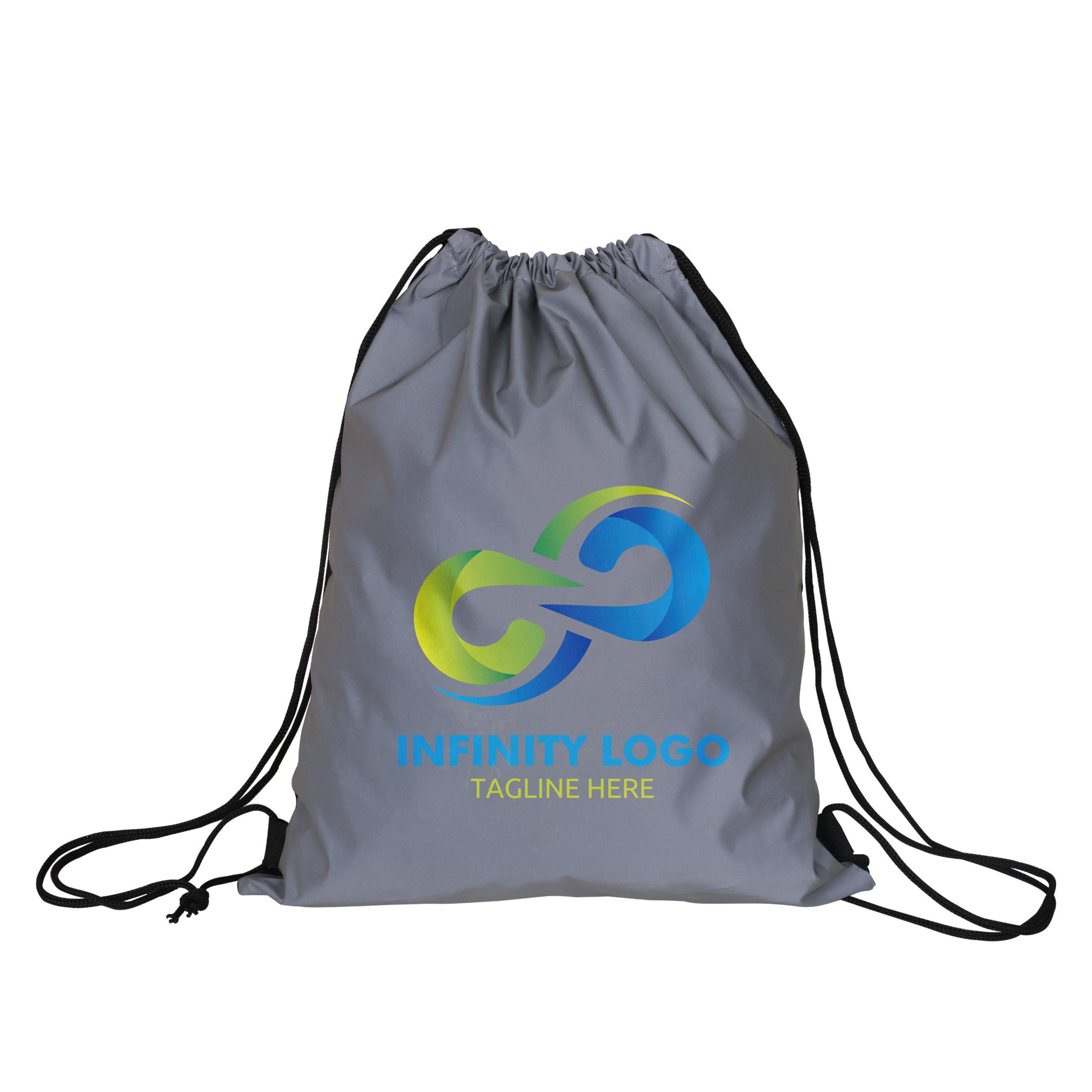 Reflective Drawstring Bag - Image 5