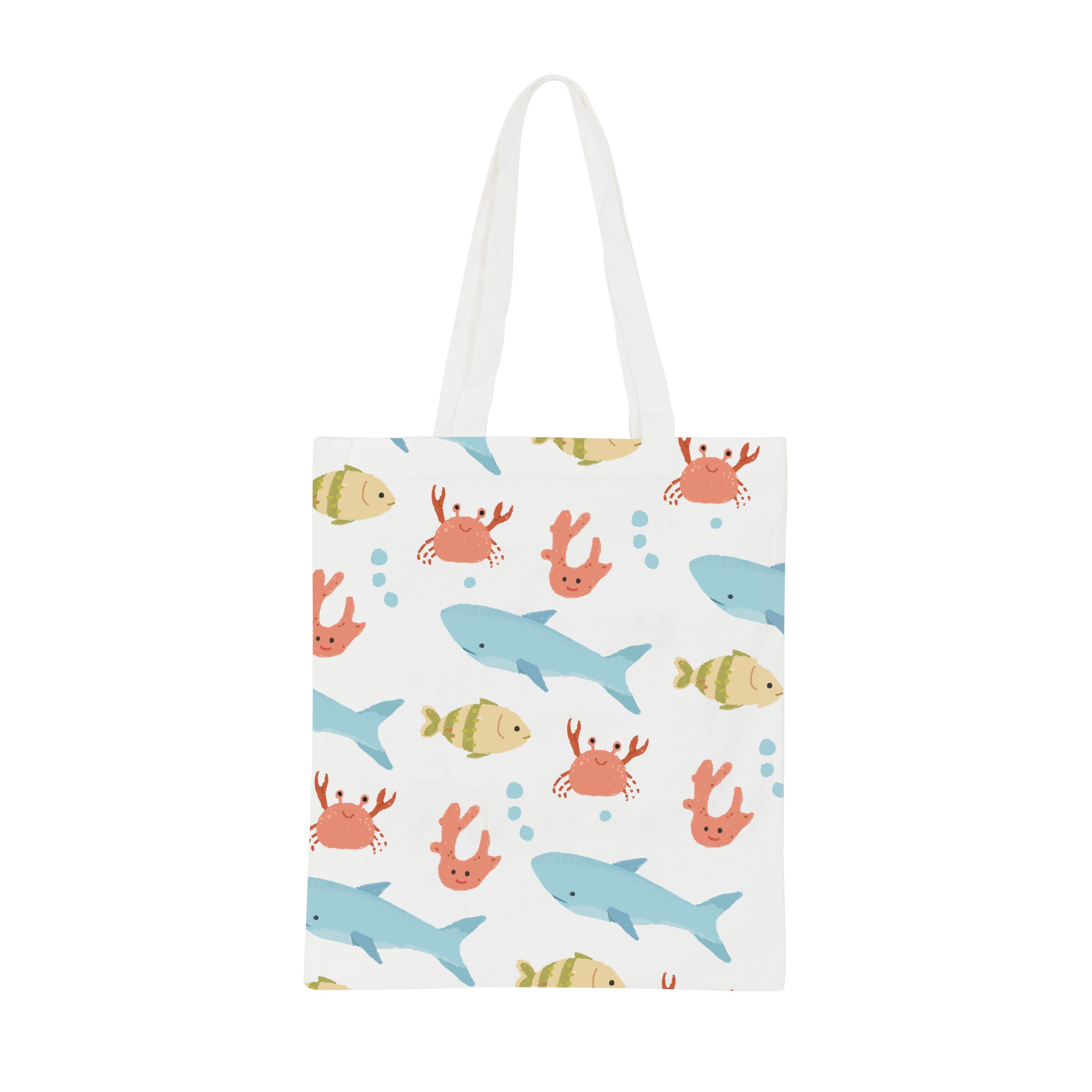 170gsm Digital Print Long Handle Cotton Bag - Image 3