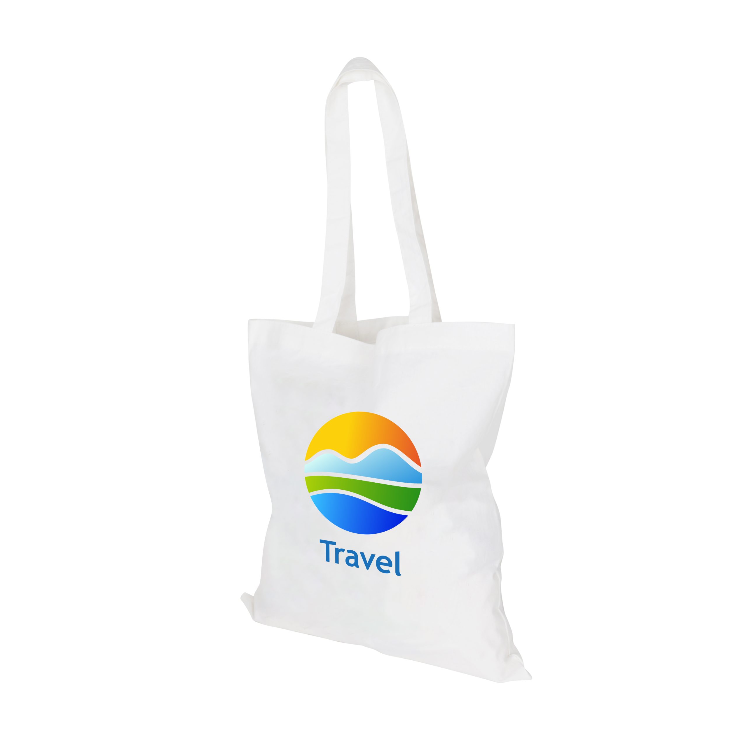 170gsm Long Handle Cotton Bag - Image 9