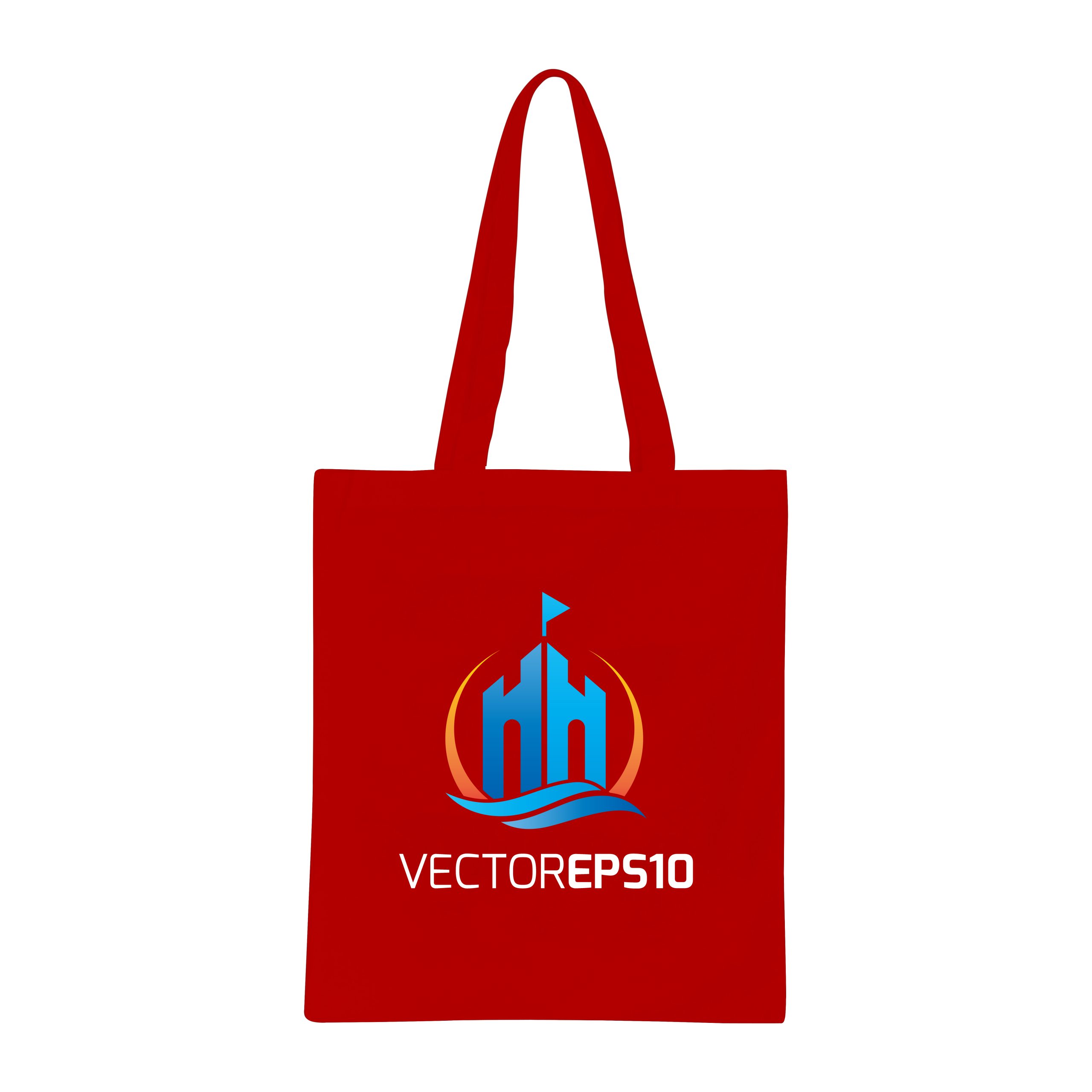 170gsm Long Handle Cotton Bag - Image 3