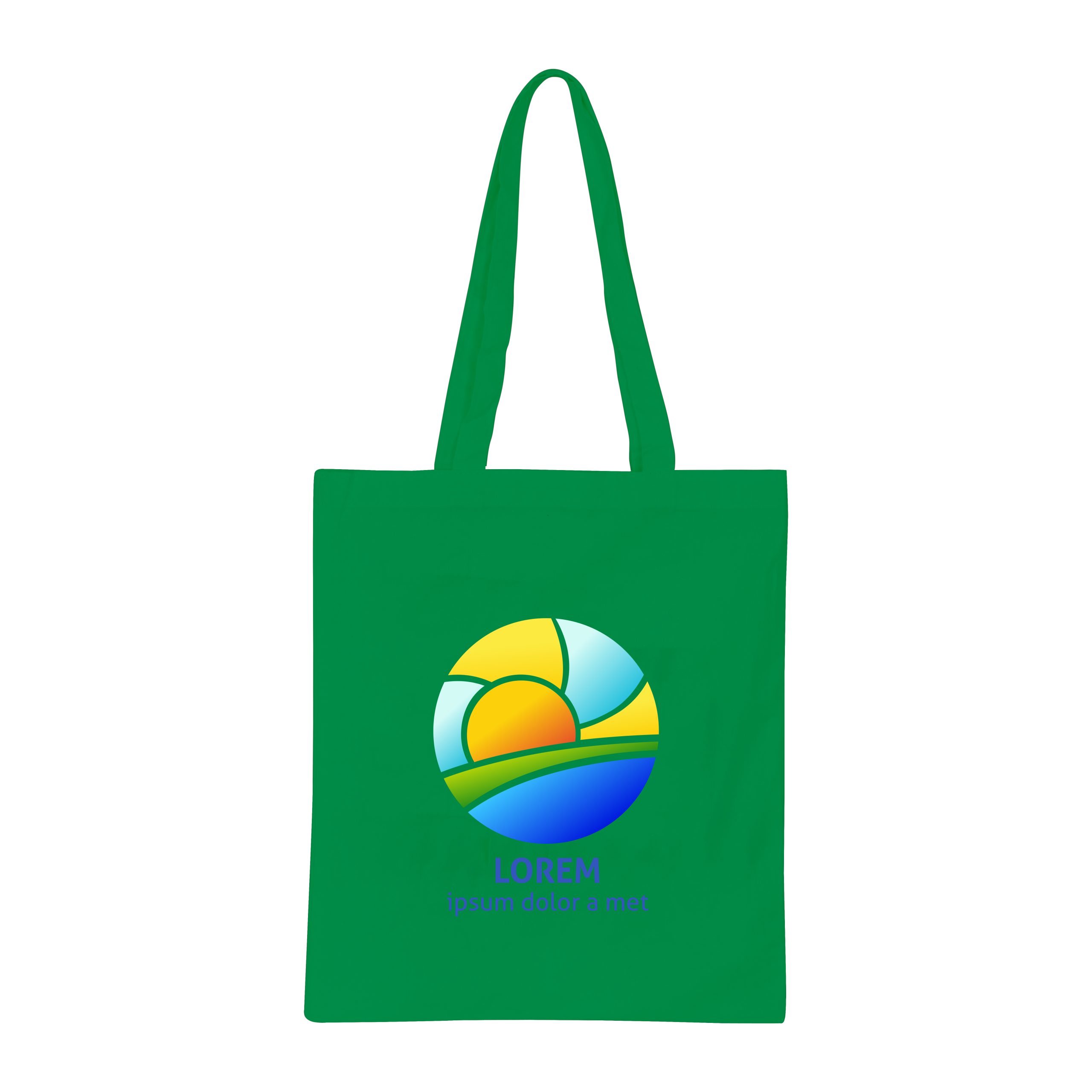 170gsm Long Handle Cotton Bag - Image 6