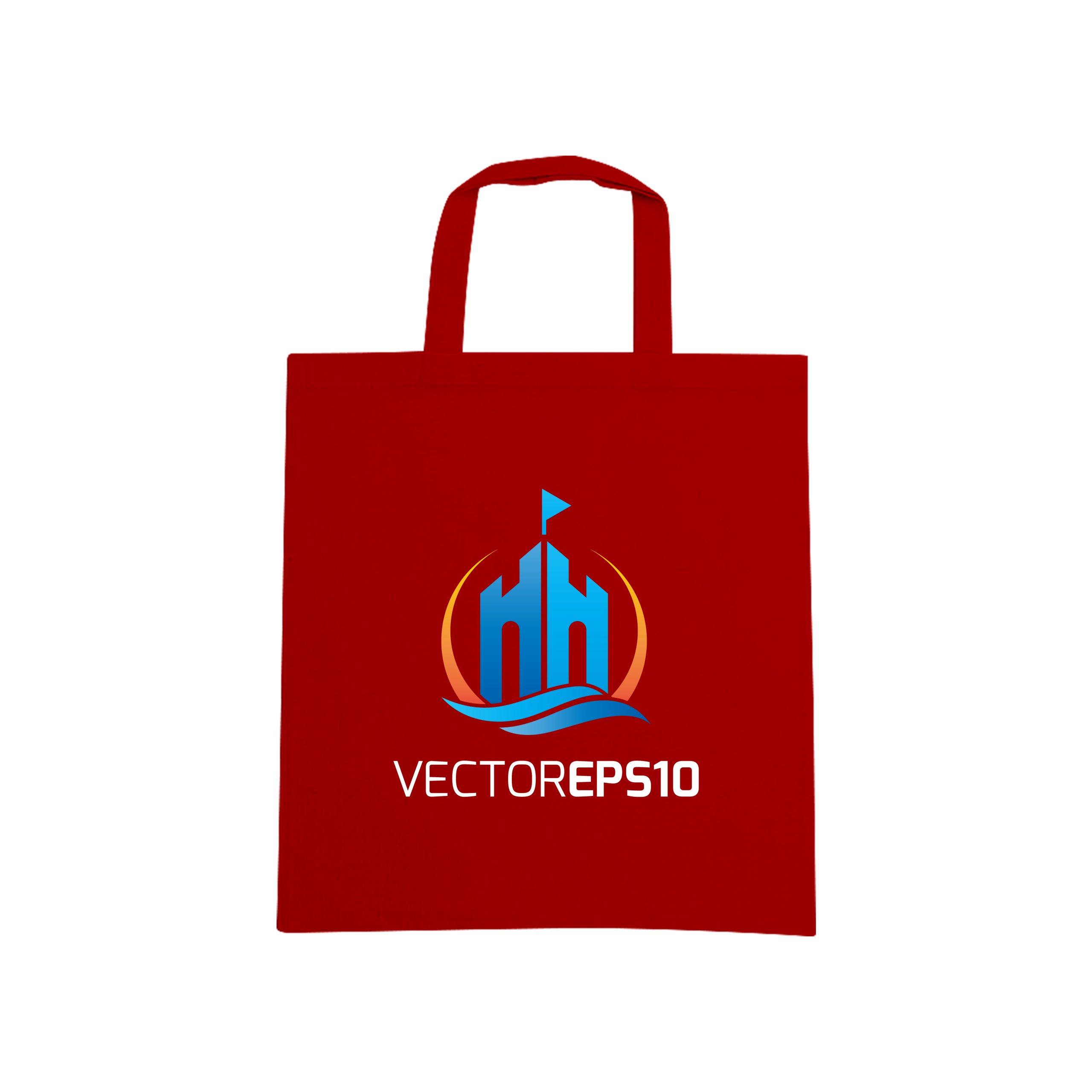 170gsm Short Handle Cotton Bag - Image 5