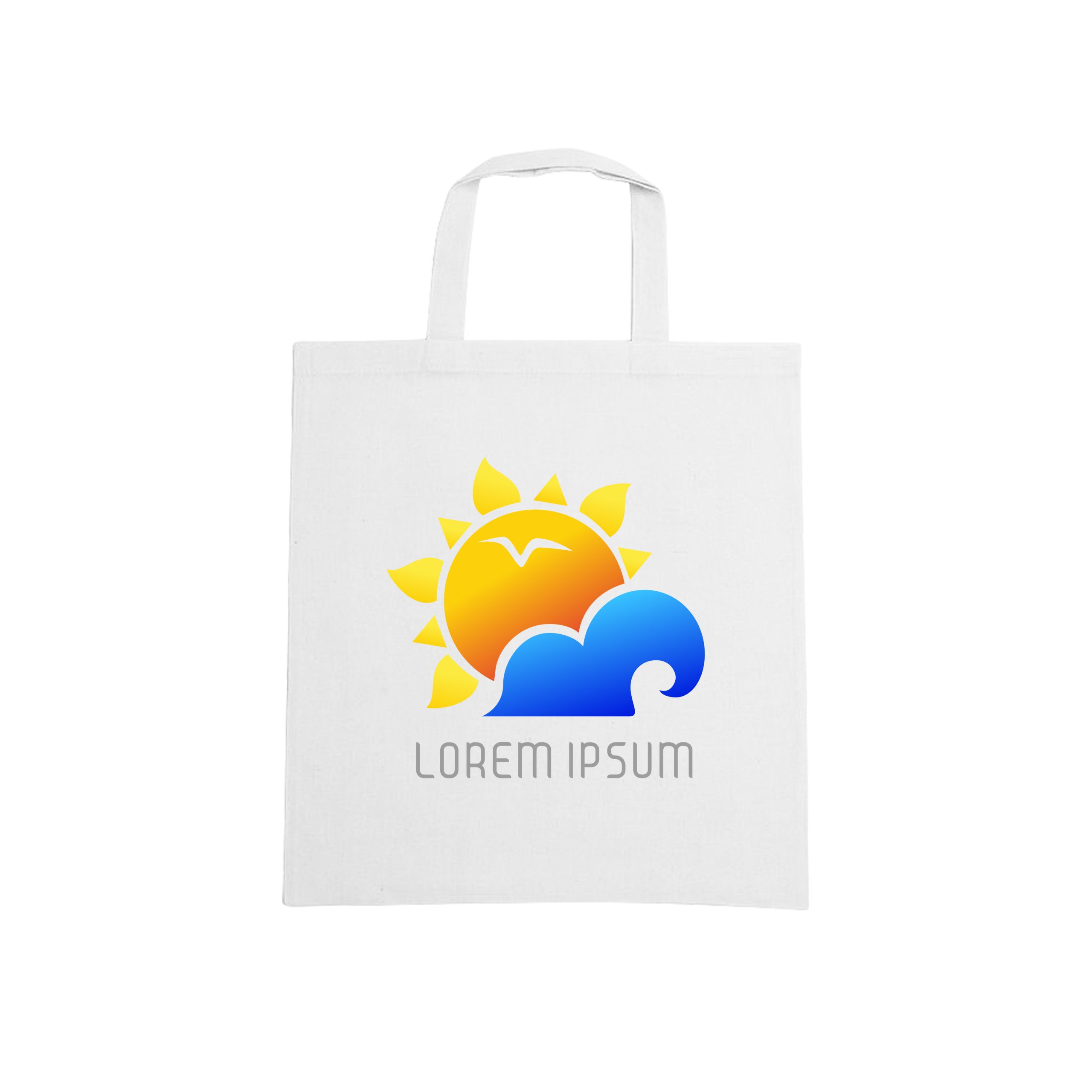 170gsm Short Handle Cotton Bag - Image 6