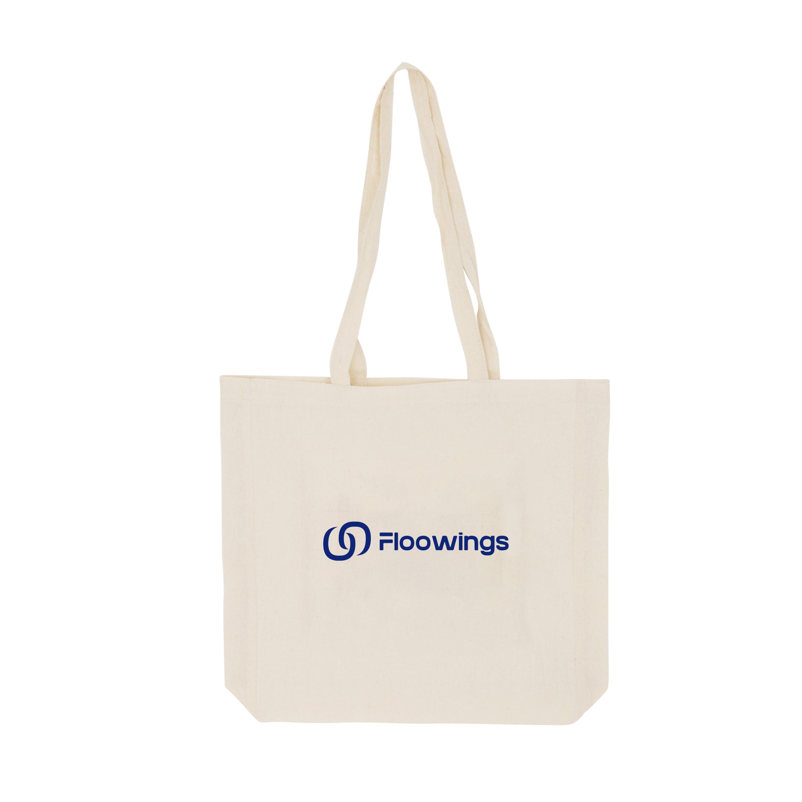 170gsm Long Handle Calico Bag with Gusset - Image 5