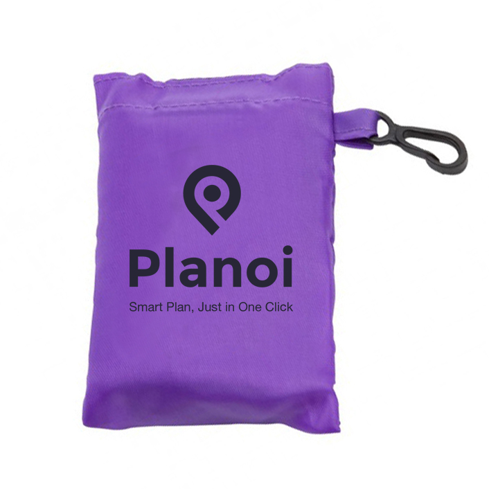 Foldaway Shopping Bag with Clip - Image 15