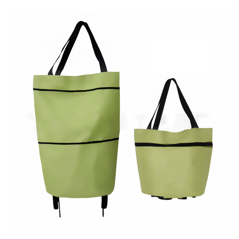2 in 1 Collapsible Shopping Trolley Bag - Image 5