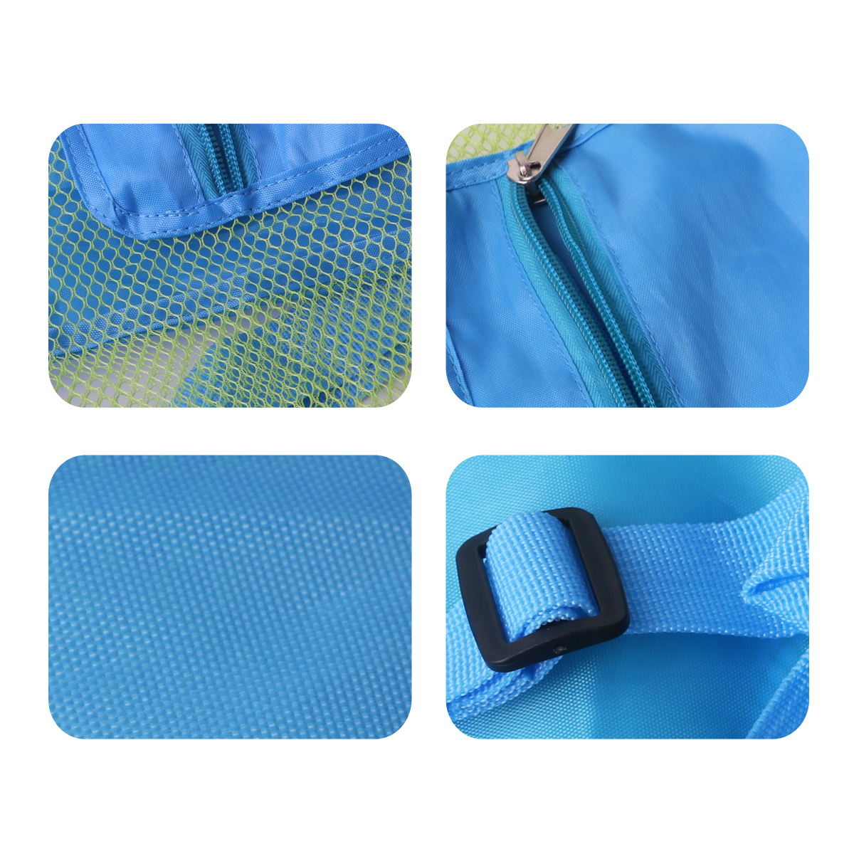 Foldable Mesh Drawstring Backpack - Image 17