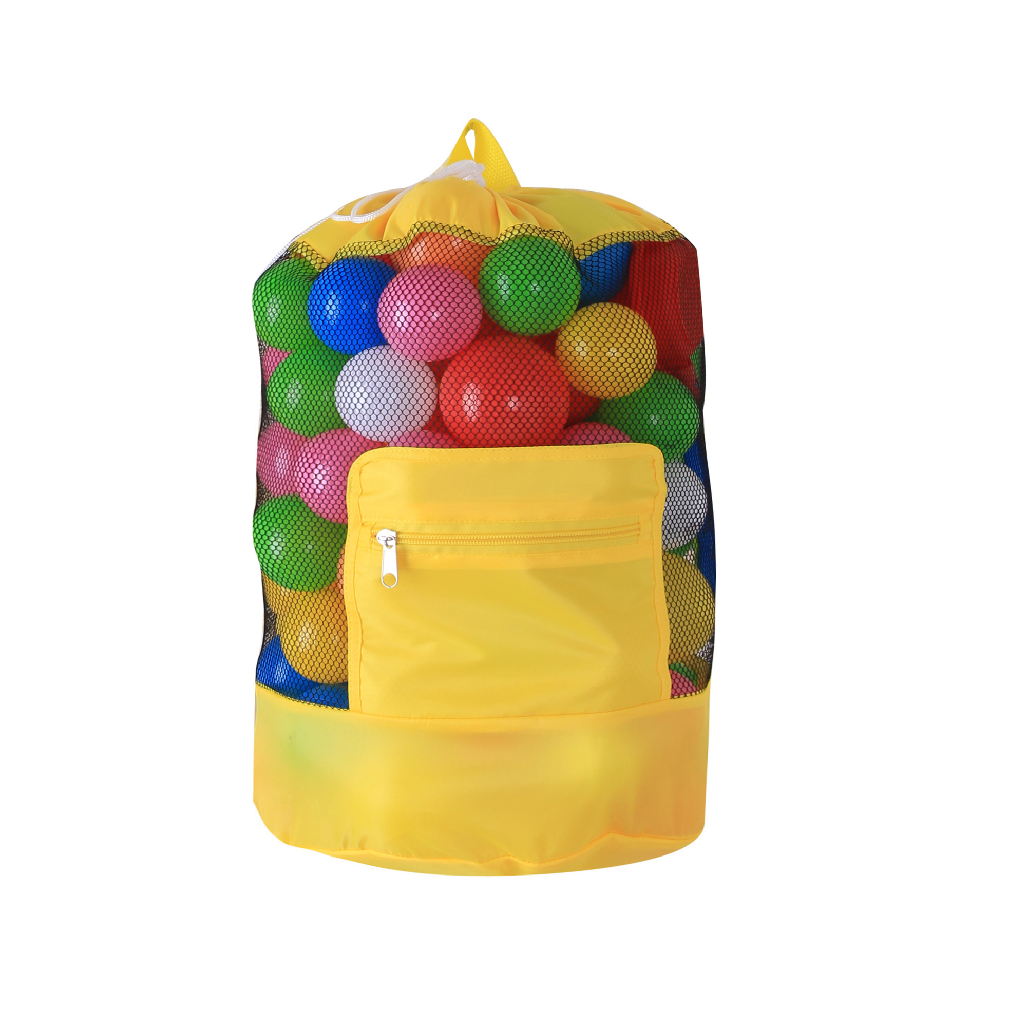 Foldable Mesh Drawstring Backpack - Image 6