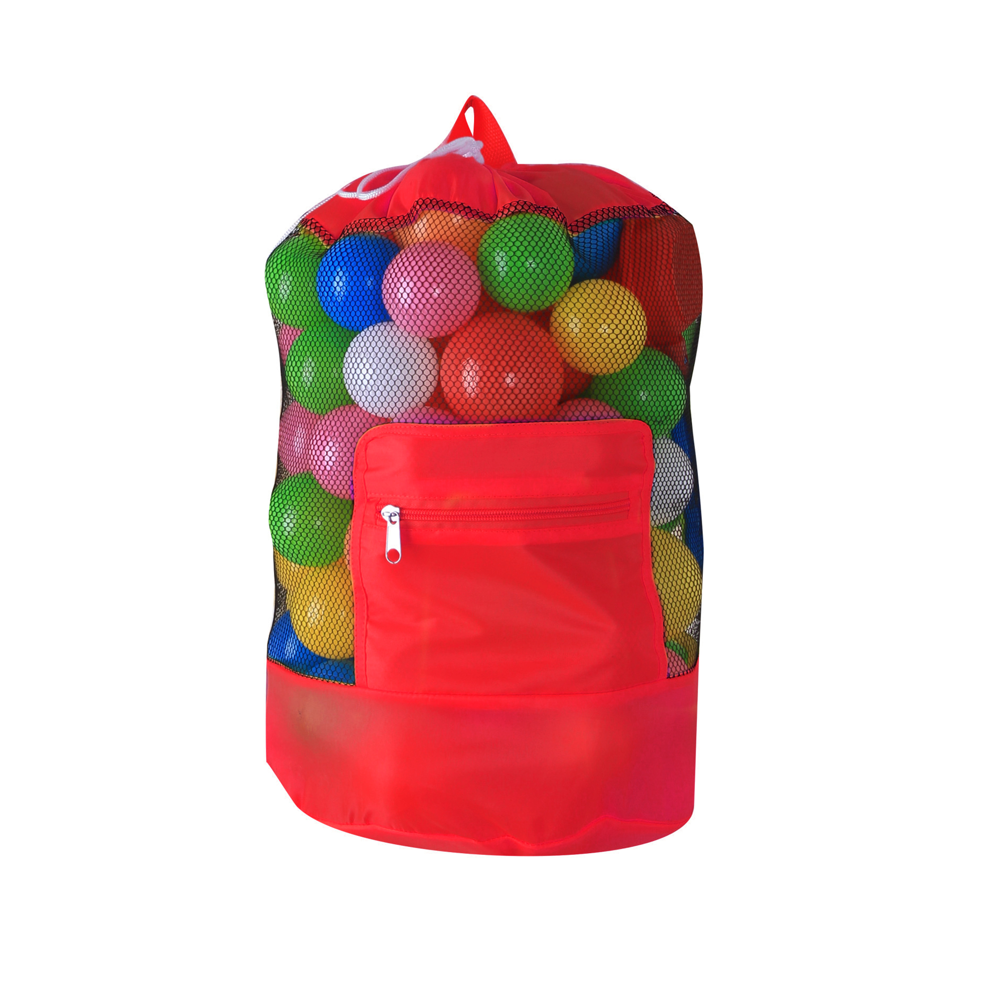 Foldable Mesh Drawstring Backpack - Image 5