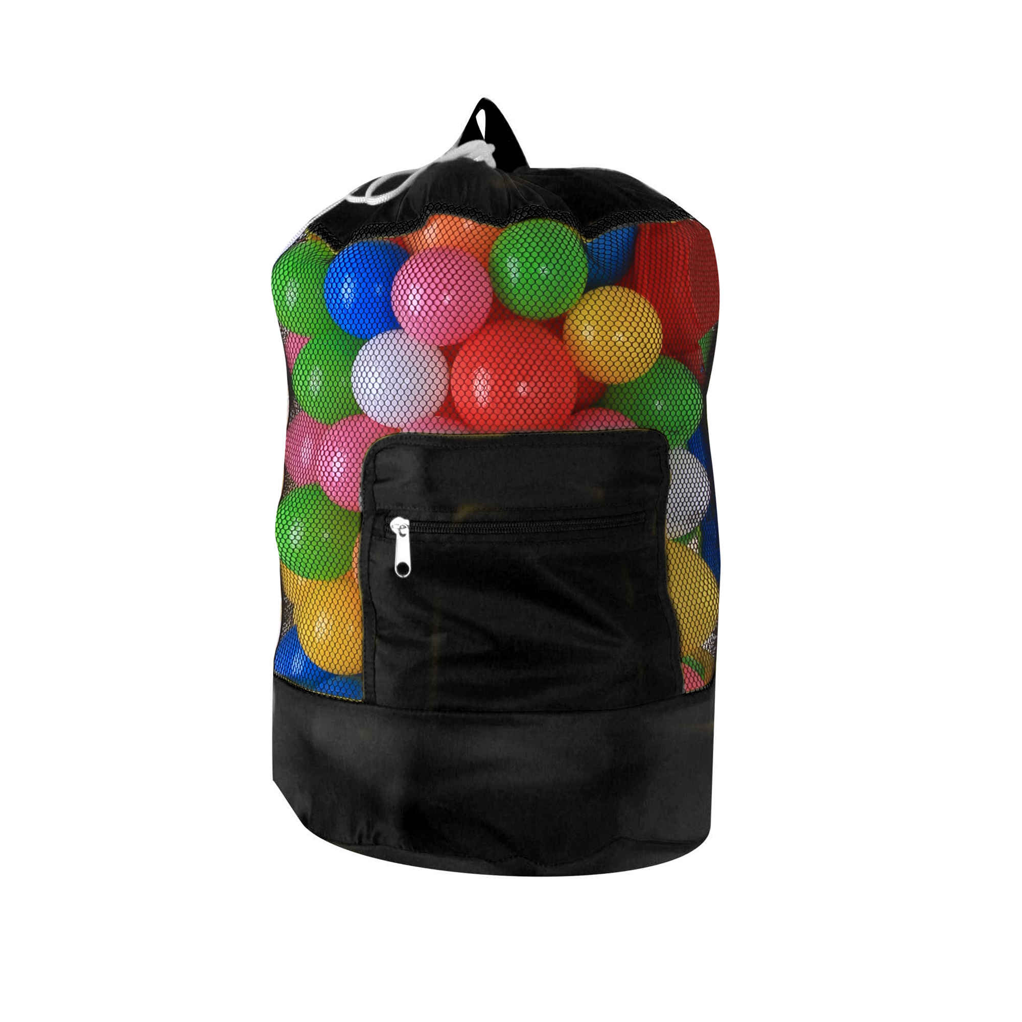 Foldable Mesh Drawstring Backpack - Image 4