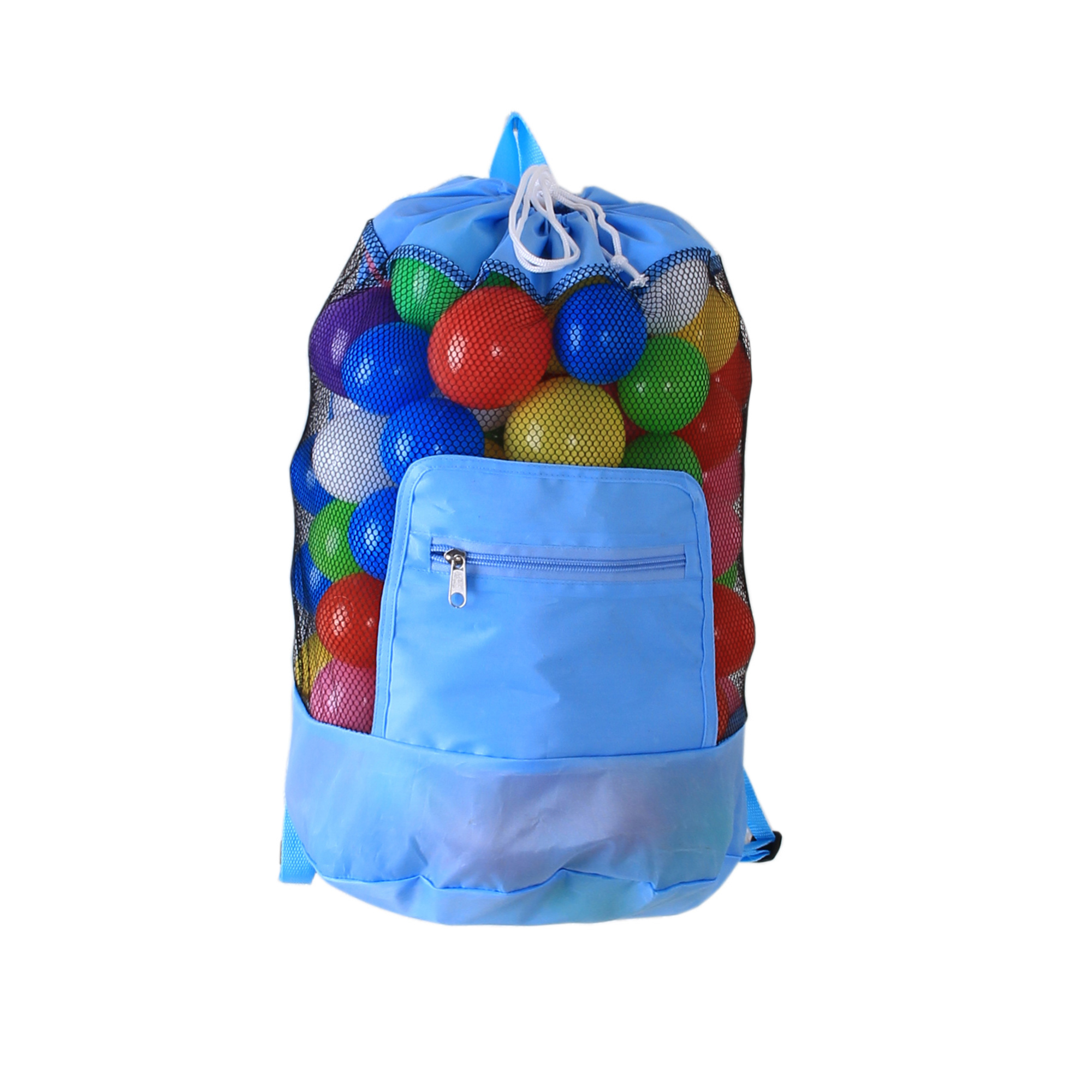 Foldable Mesh Drawstring Backpack - Image 7