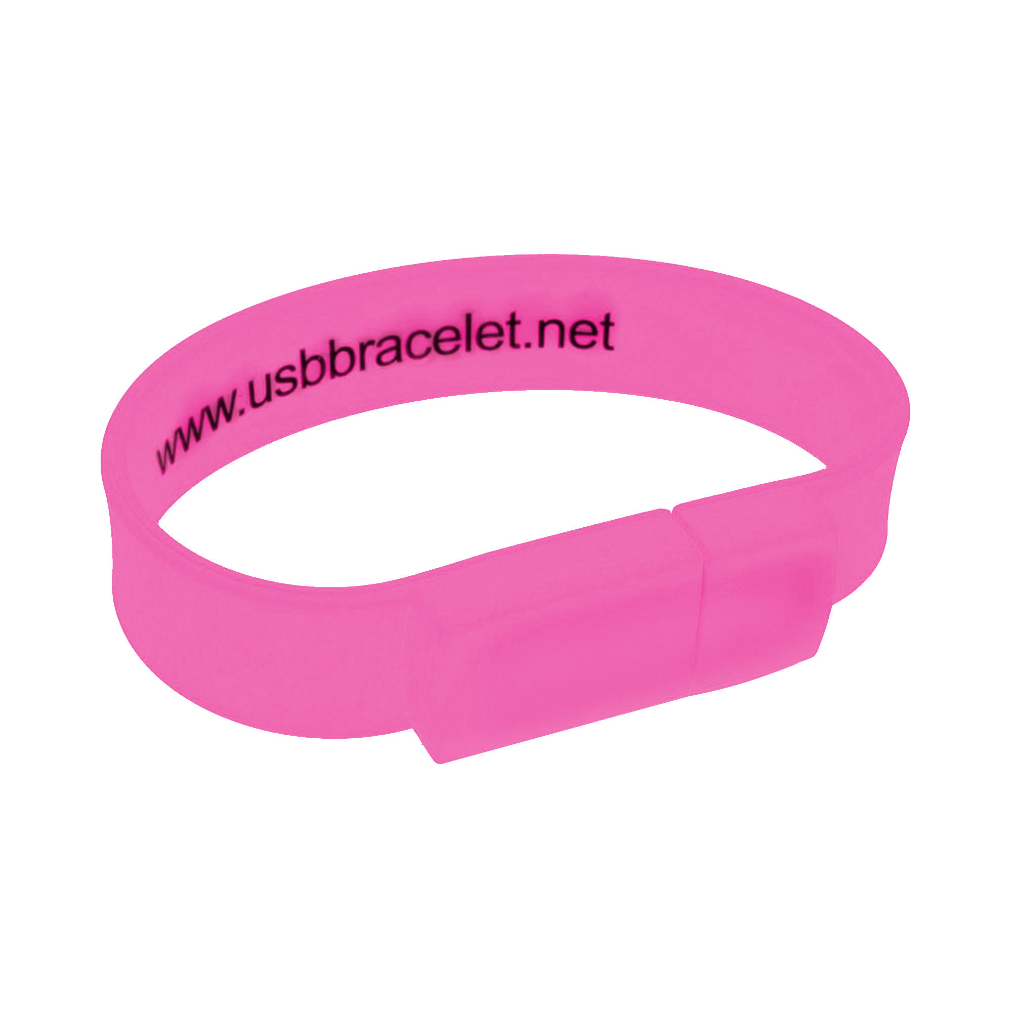 Rectangular Silicone Wristband Flash Drive - Image 5