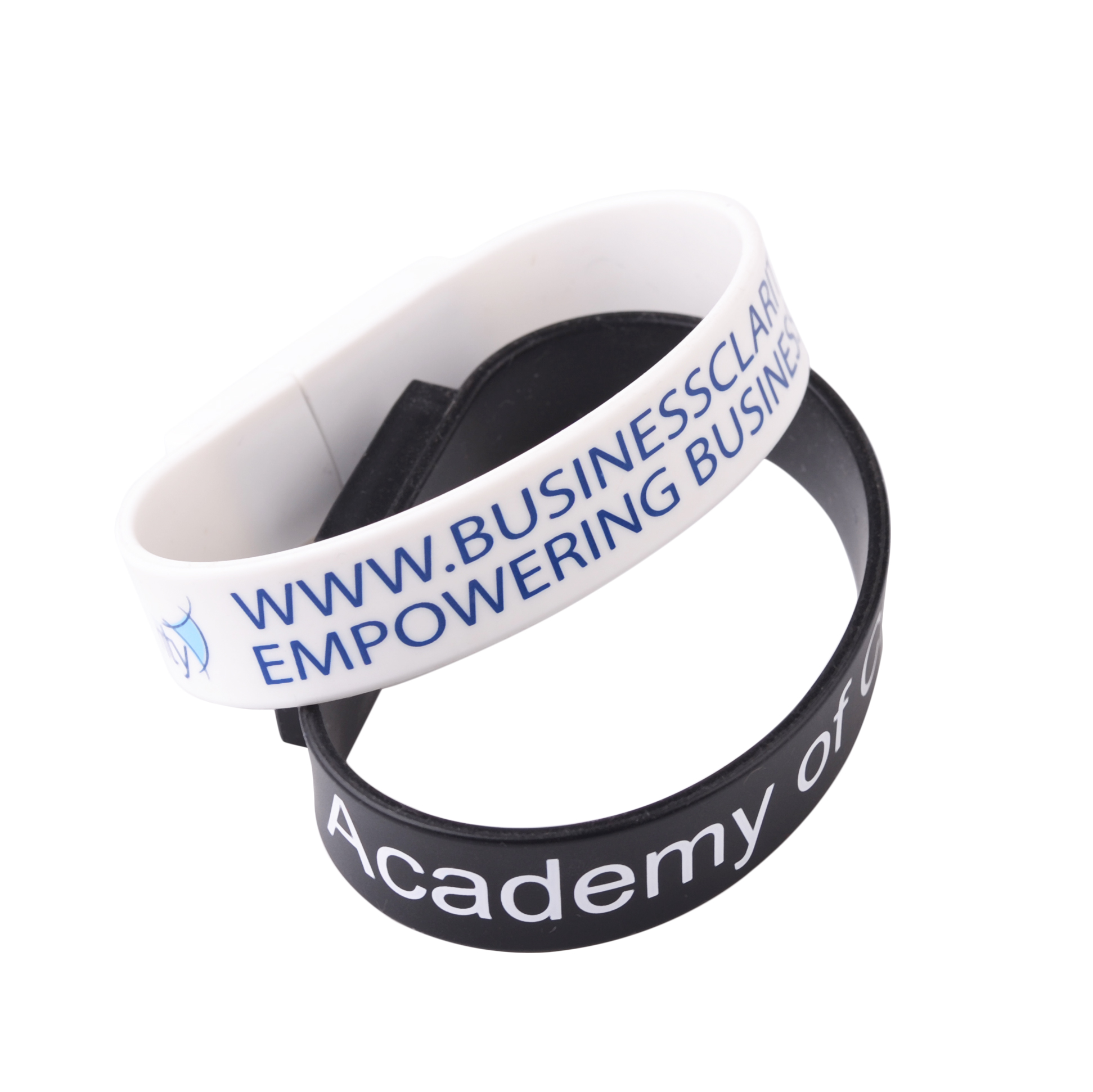 Rectangular Silicone Wristband Flash Drive - Image 15