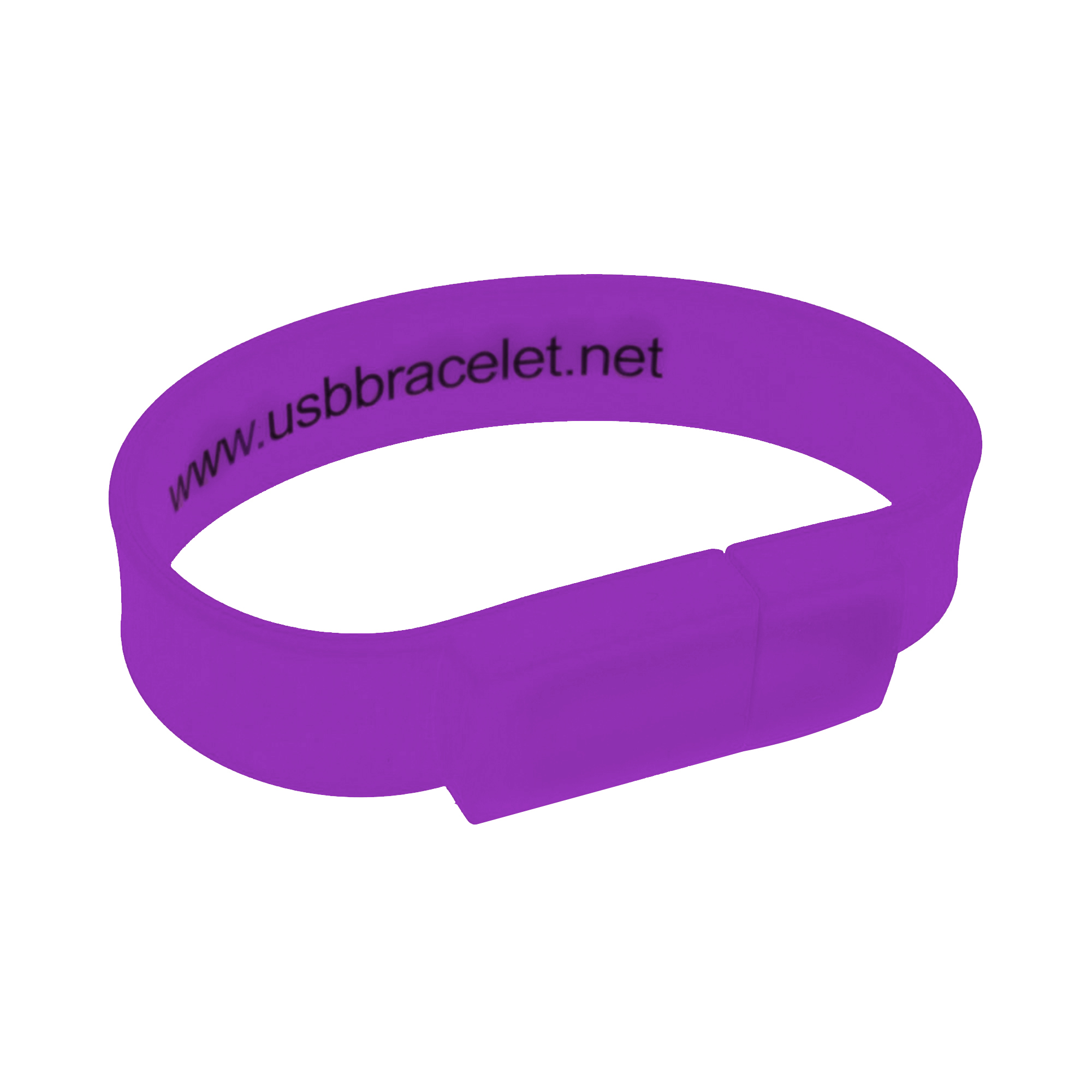 Rectangular Silicone Wristband Flash Drive - Image 9