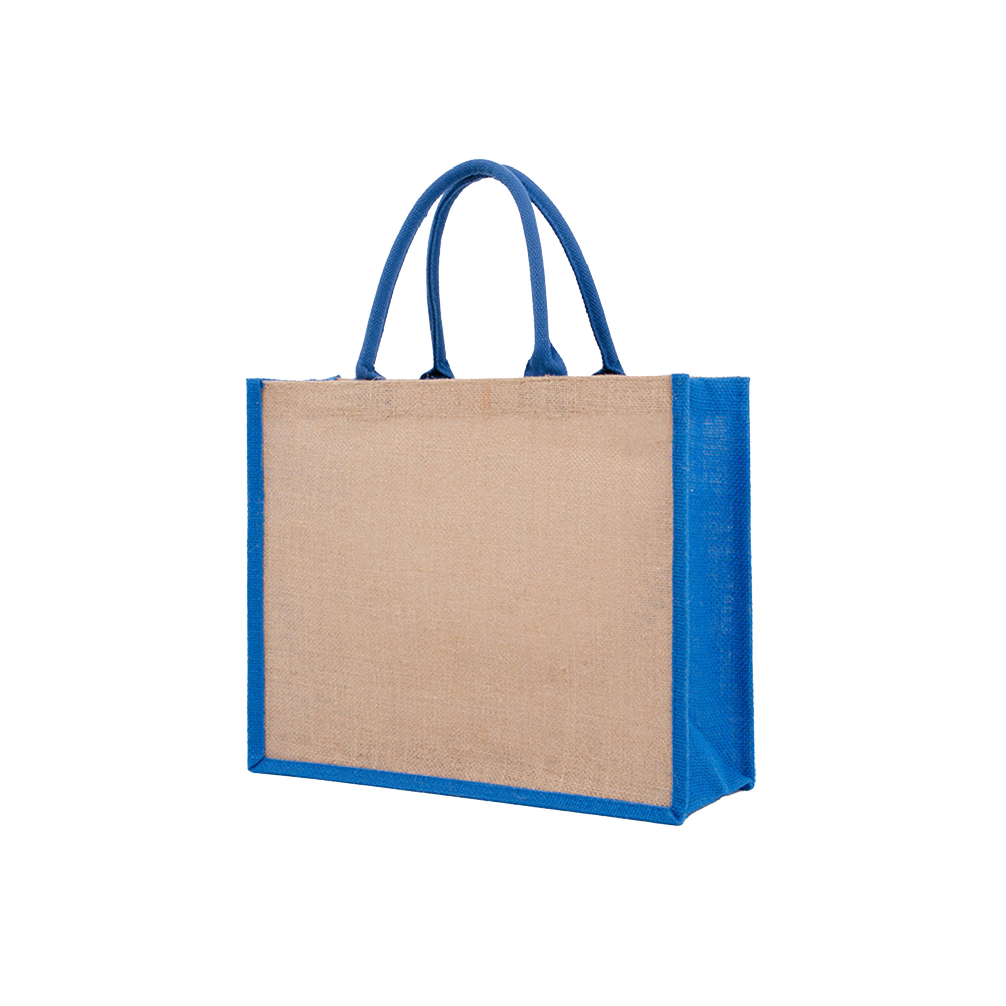 Coloured Jute Tote Bag - Image 2