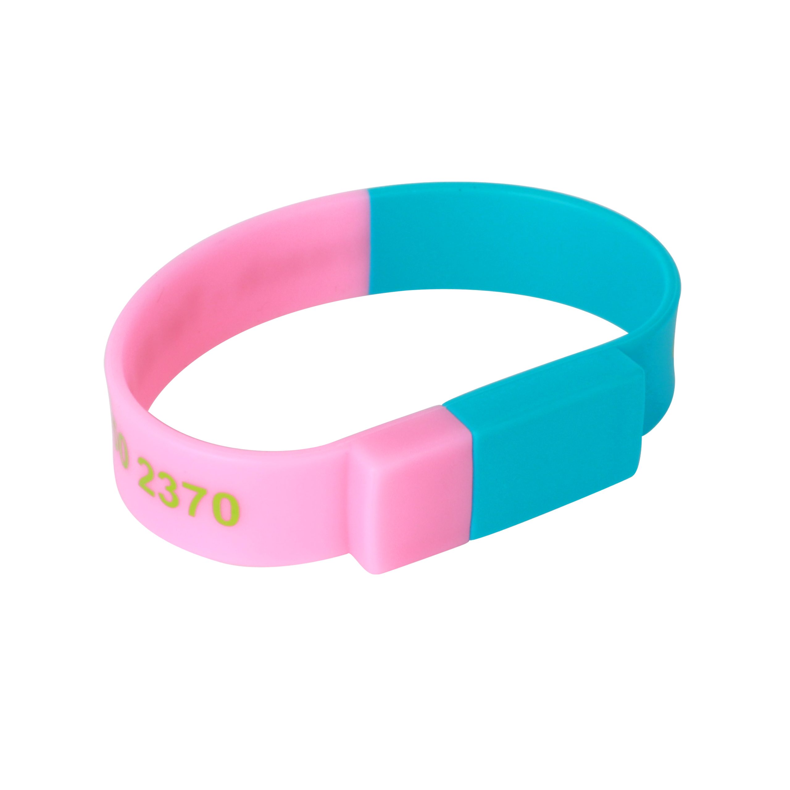 Sectional Coloured Wristband Flash Drive - Image 4
