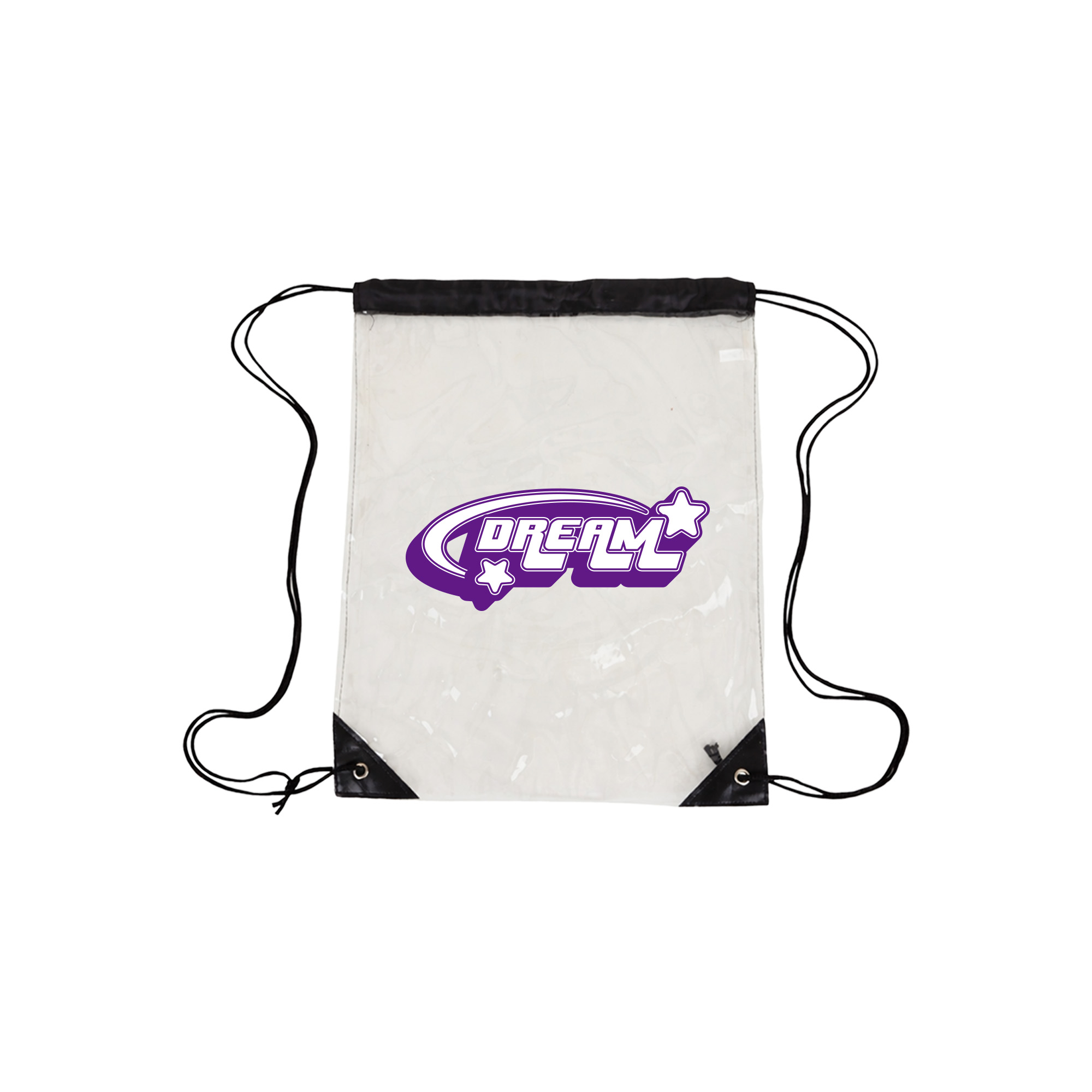 Clear PVC Drawstring Bag - Image 3