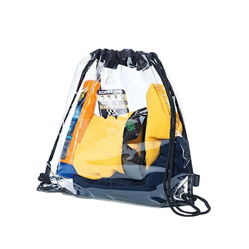 Clear PVC Drawstring Bag - Image 8