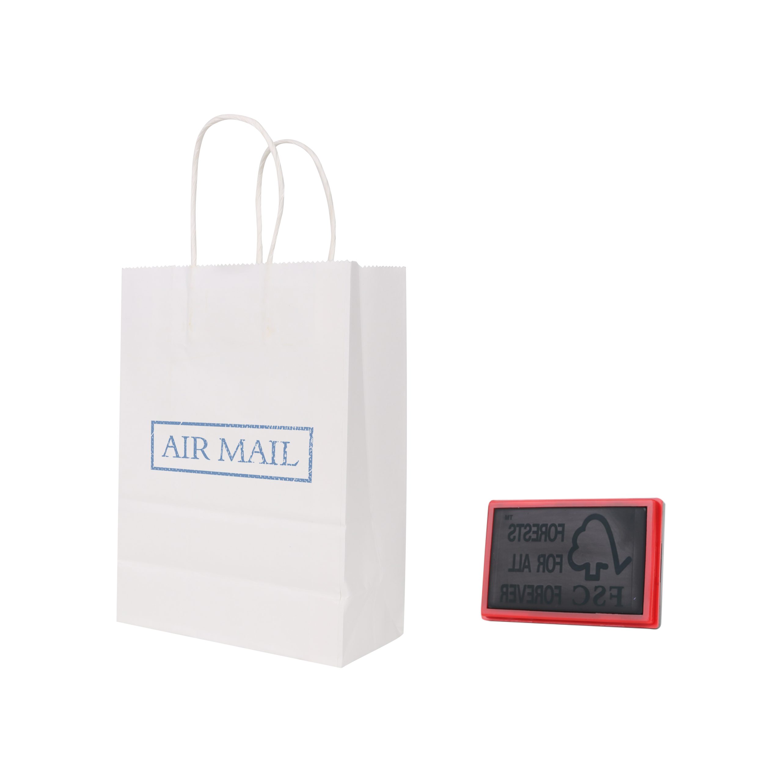 Twisted Handle Kraft Paper Bag(220x270x110mm) - Image 4