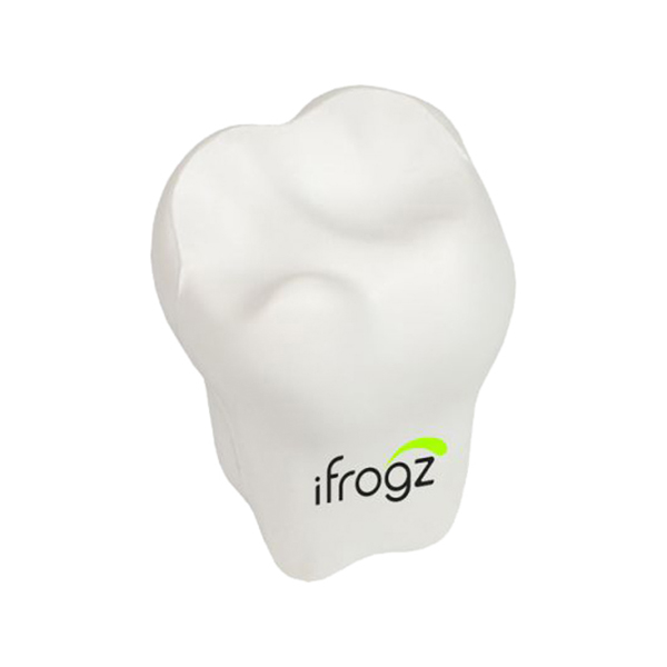 White Tooth Shape Stress Reliever - Image 3