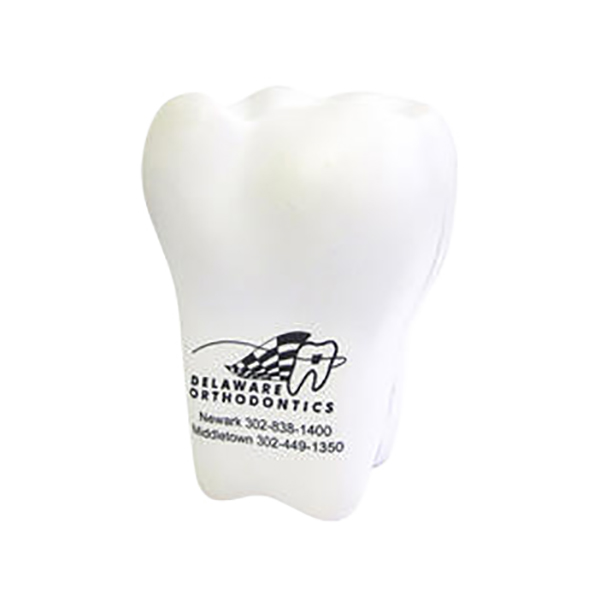 White Tooth Shape Stress Reliever - Image 8