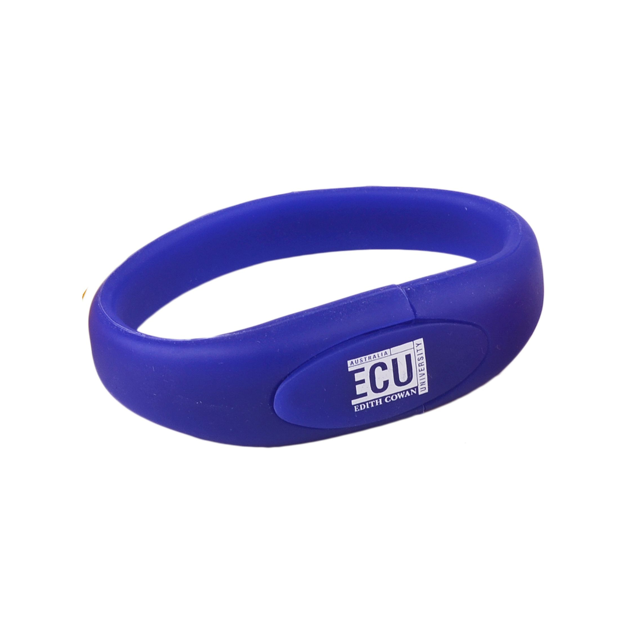 Oval Silicone Wristband Flash Drive - Image 3