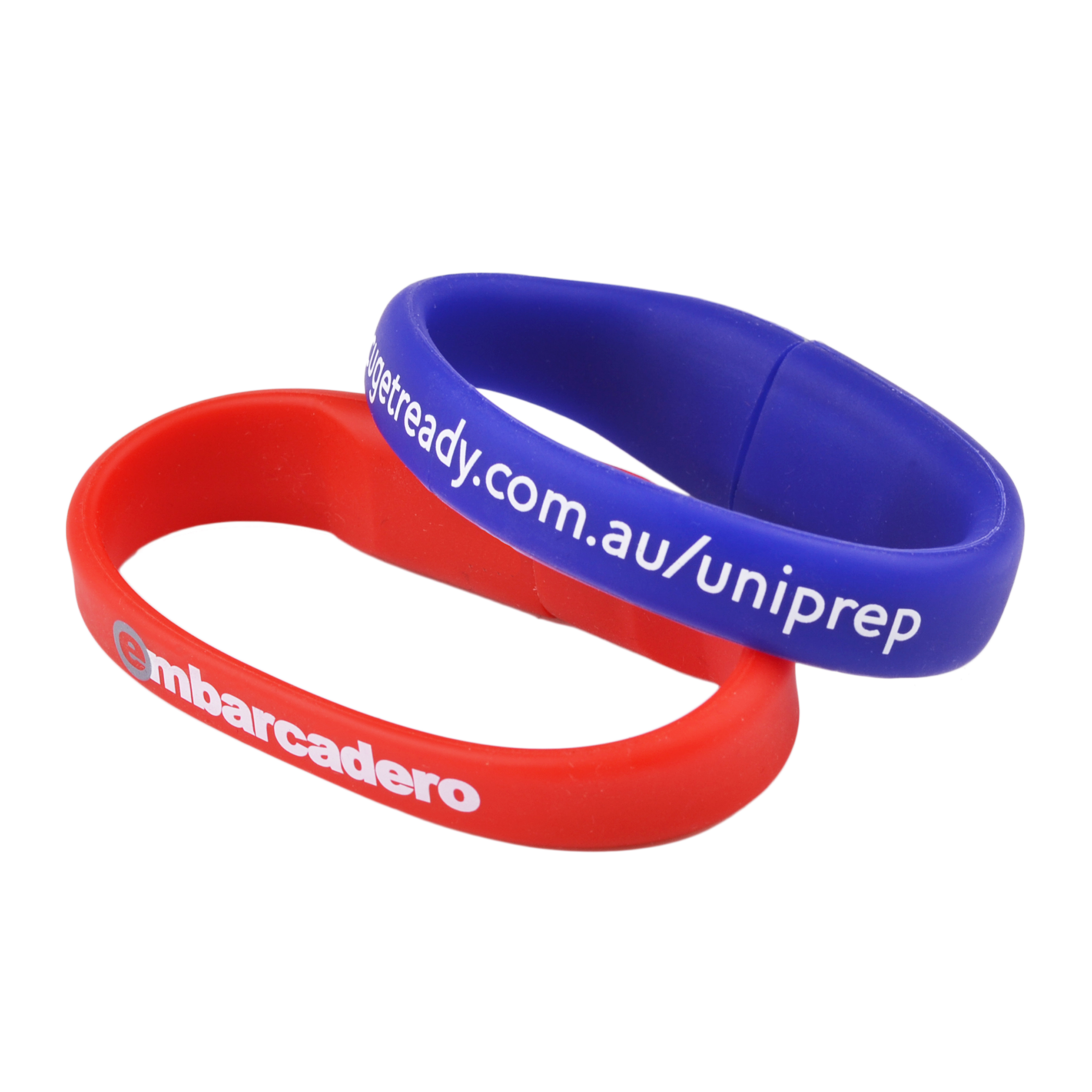 Oval Silicone Wristband Flash Drive - Image 10