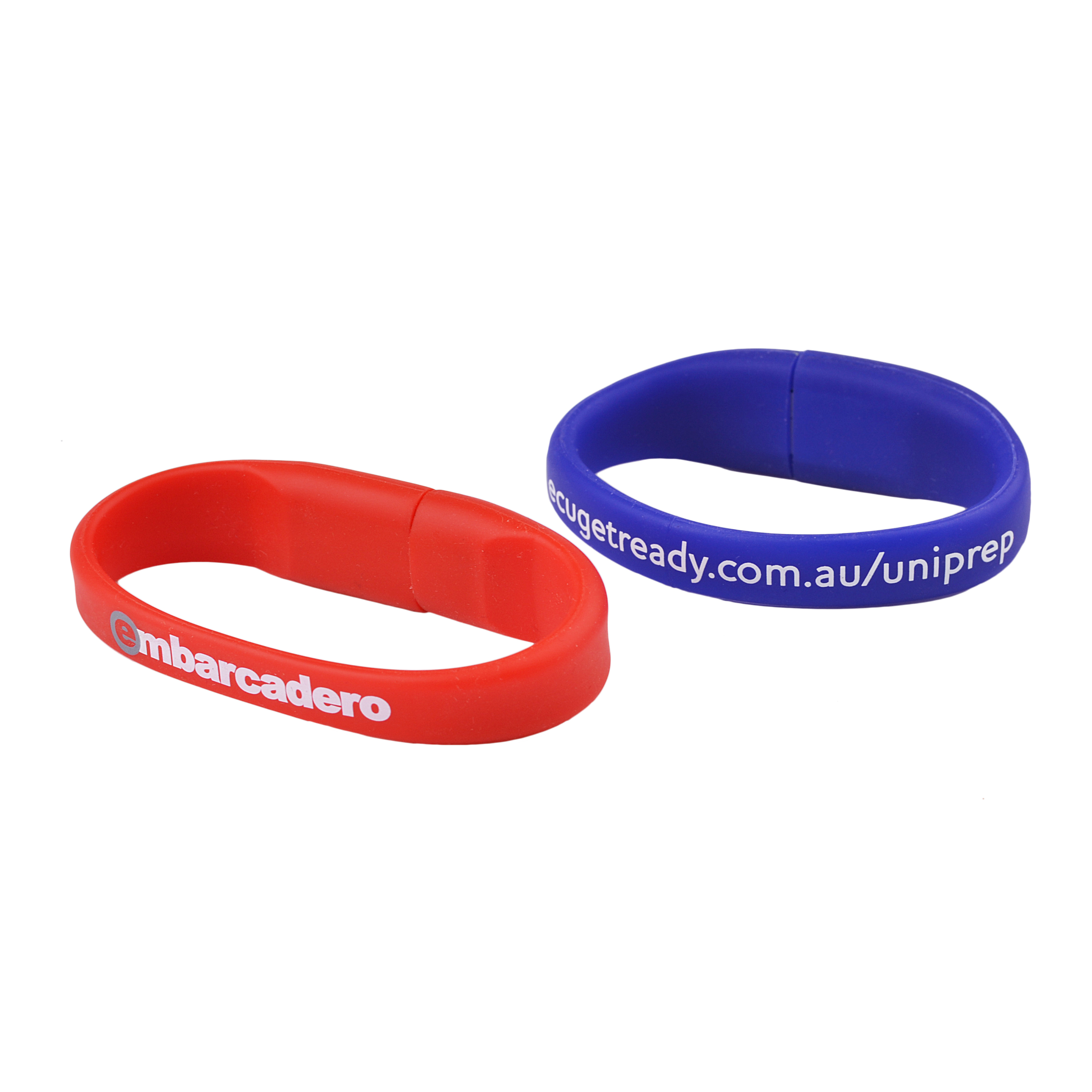 Oval Silicone Wristband Flash Drive - Image 11