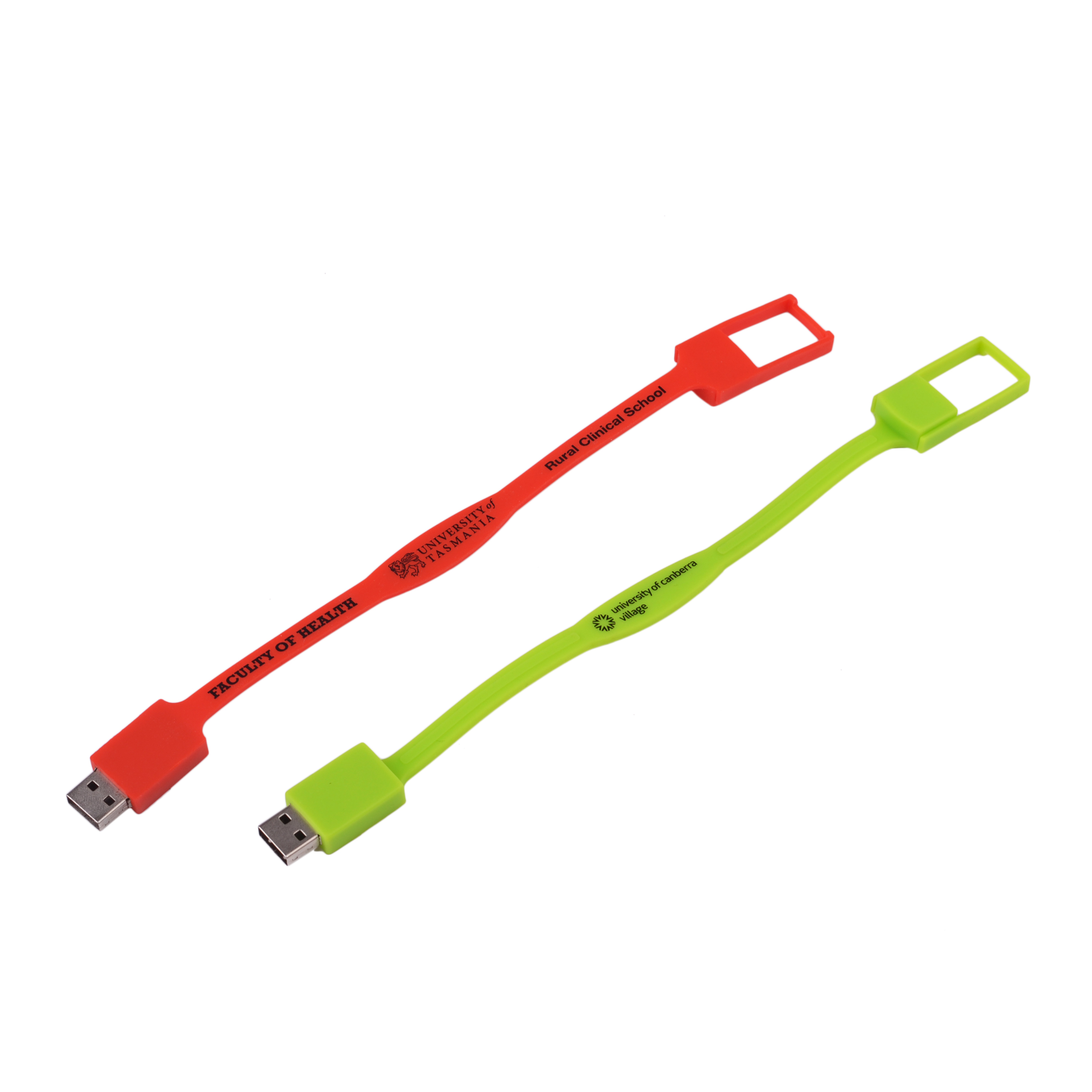 Slim Silicone Wristband Flash Drive - Image 6