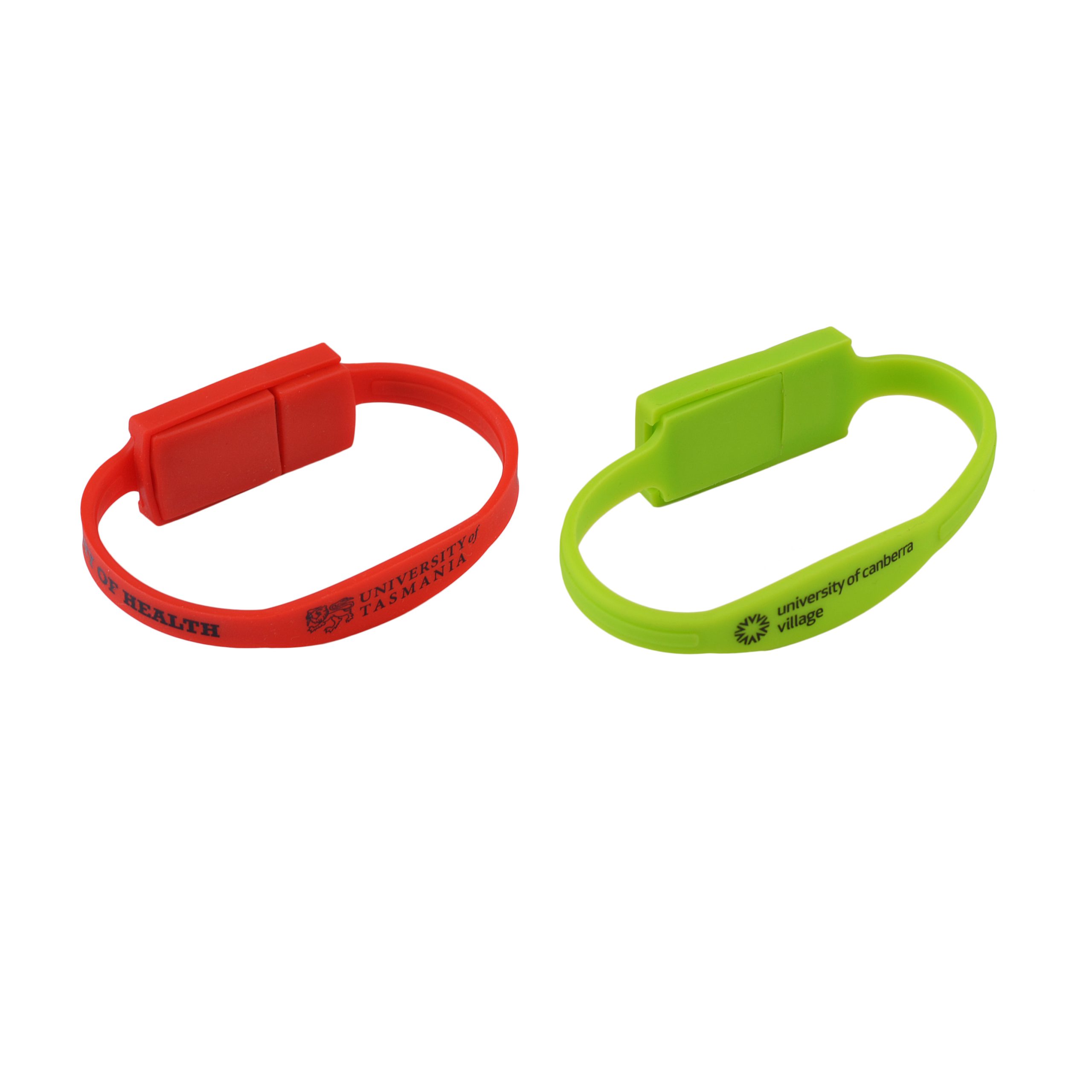 Slim Silicone Wristband Flash Drive - Image 5