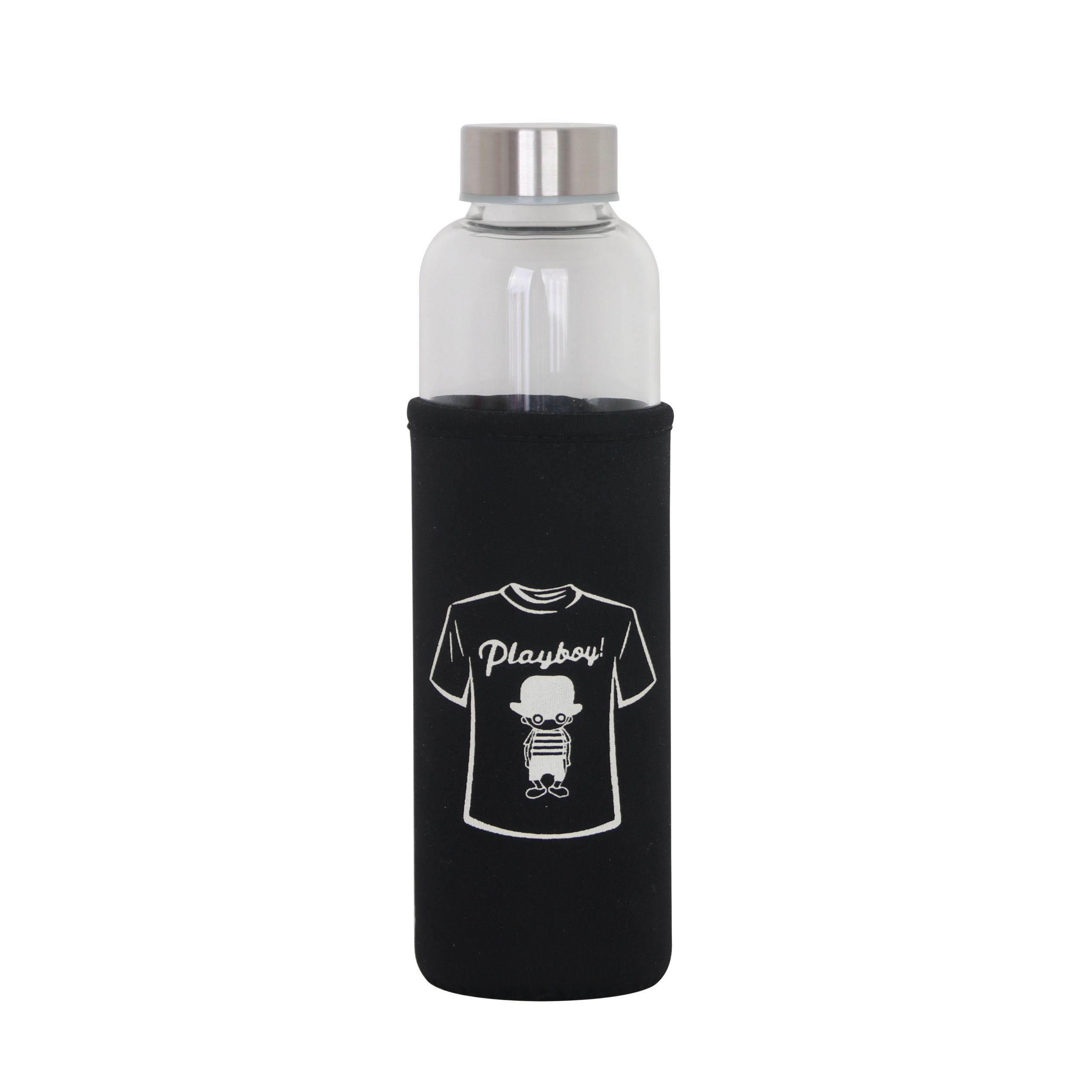 550ml Glass Drink Bottle with Stainless steel Lid - Image 14