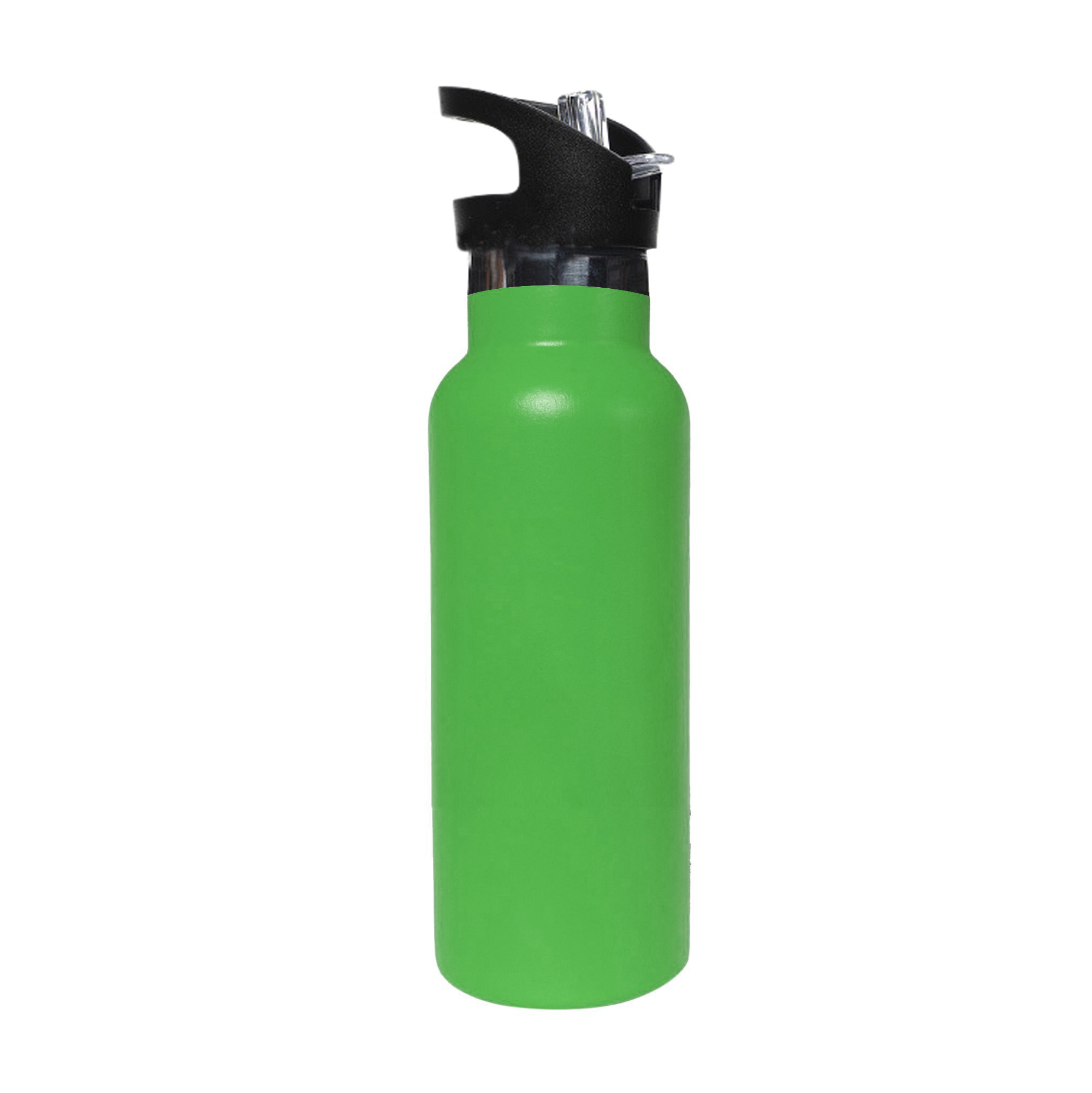 500ml Double Wall Vacuum Bottle with Flip Valve Lid - Image 2