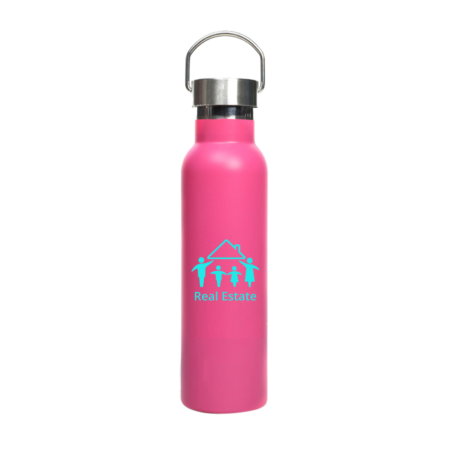 600ml Double Wall Vacuum Bottle with Stainless Steel Lid - Image 20