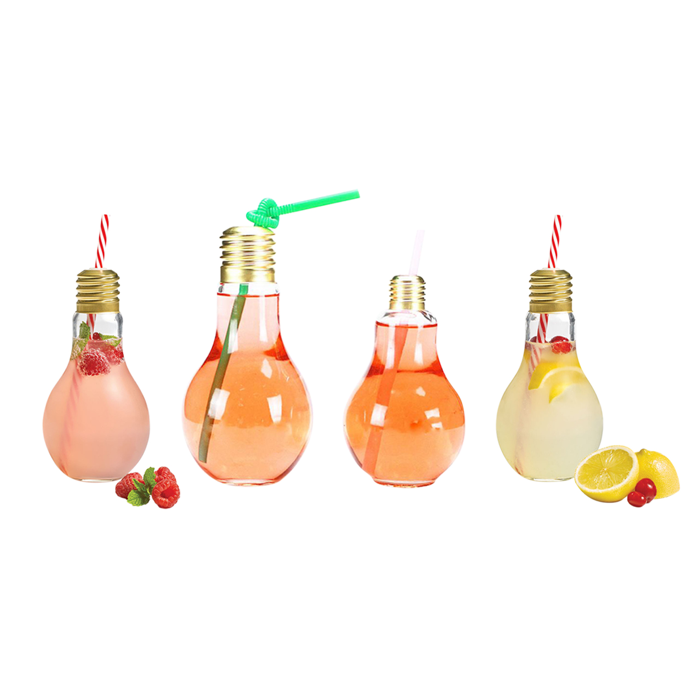 300ml Bulb Shaped Plastic Bottle - Image 6