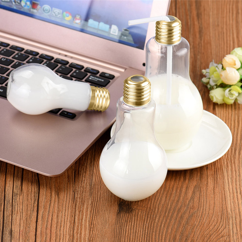 300ml Bulb Shaped Plastic Bottle - Image 9