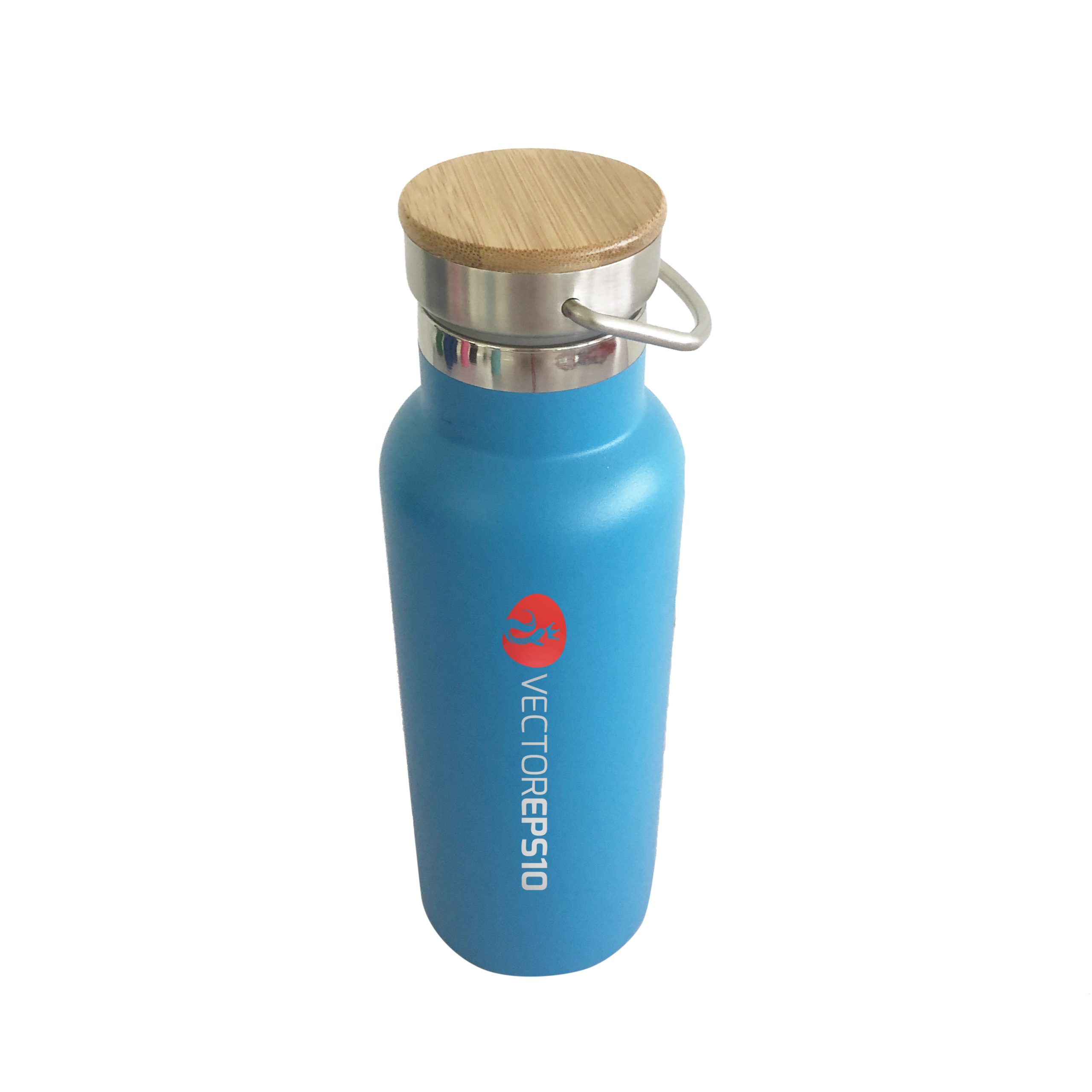 500ml Double Wall Vacuum Bottle with Bamboo Lid - Image 22