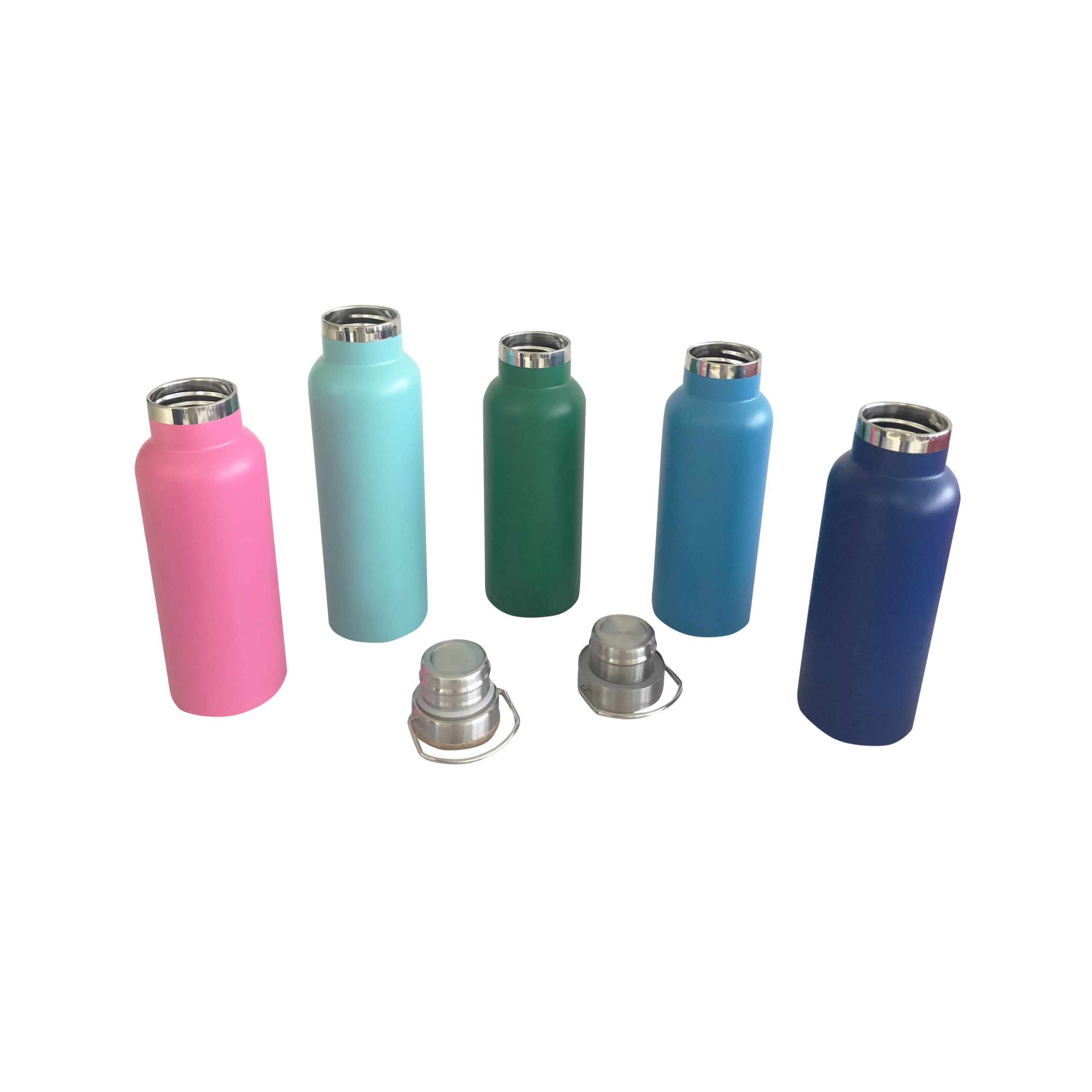 600ml Double Wall Vacuum Bottle with Bamboo Lid - Image 18