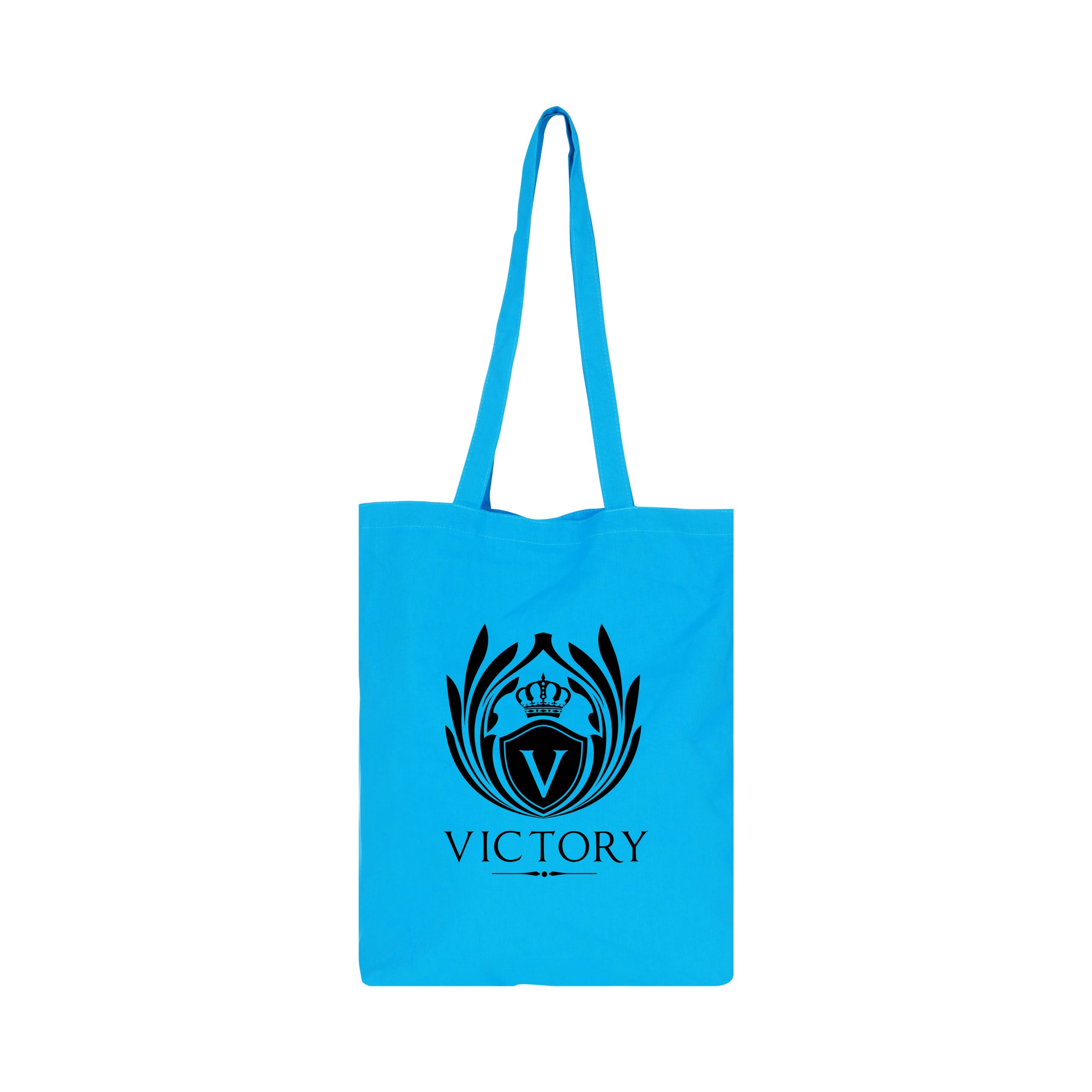 140gsm Coloured Long Handle Cotton Bag - Image 4