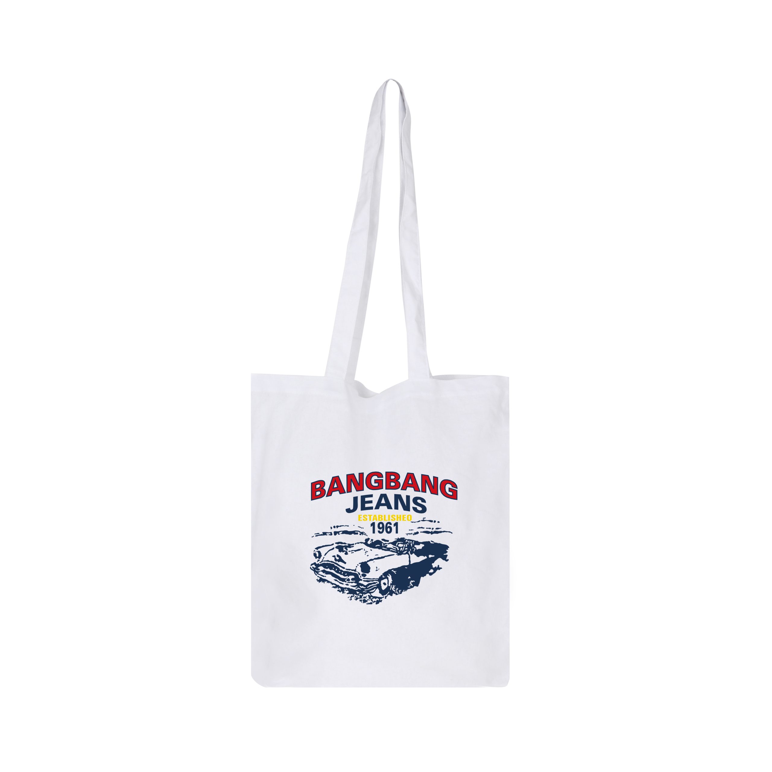 140gsm Coloured Long Handle Cotton Bag - Image 6