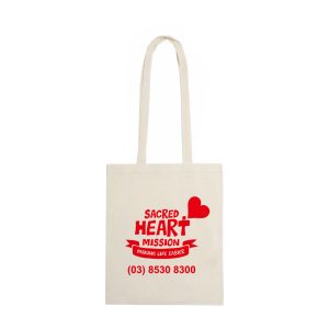 140gsm Long Handle Calico Bag